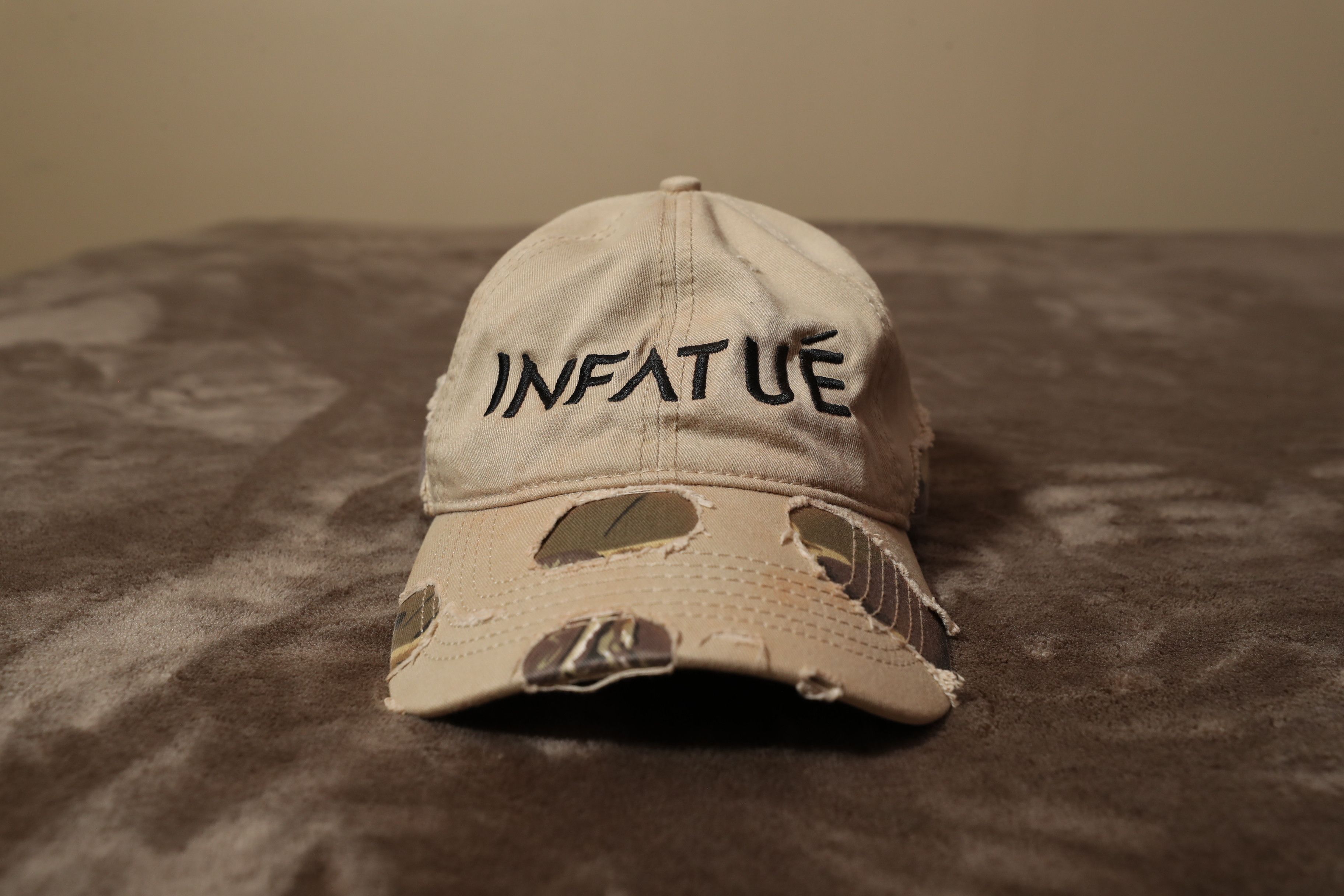 Other INFATUÉ Trucker Cap Created to Create in Camo (OS) Size ONE SIZE - 1 Thumbnail