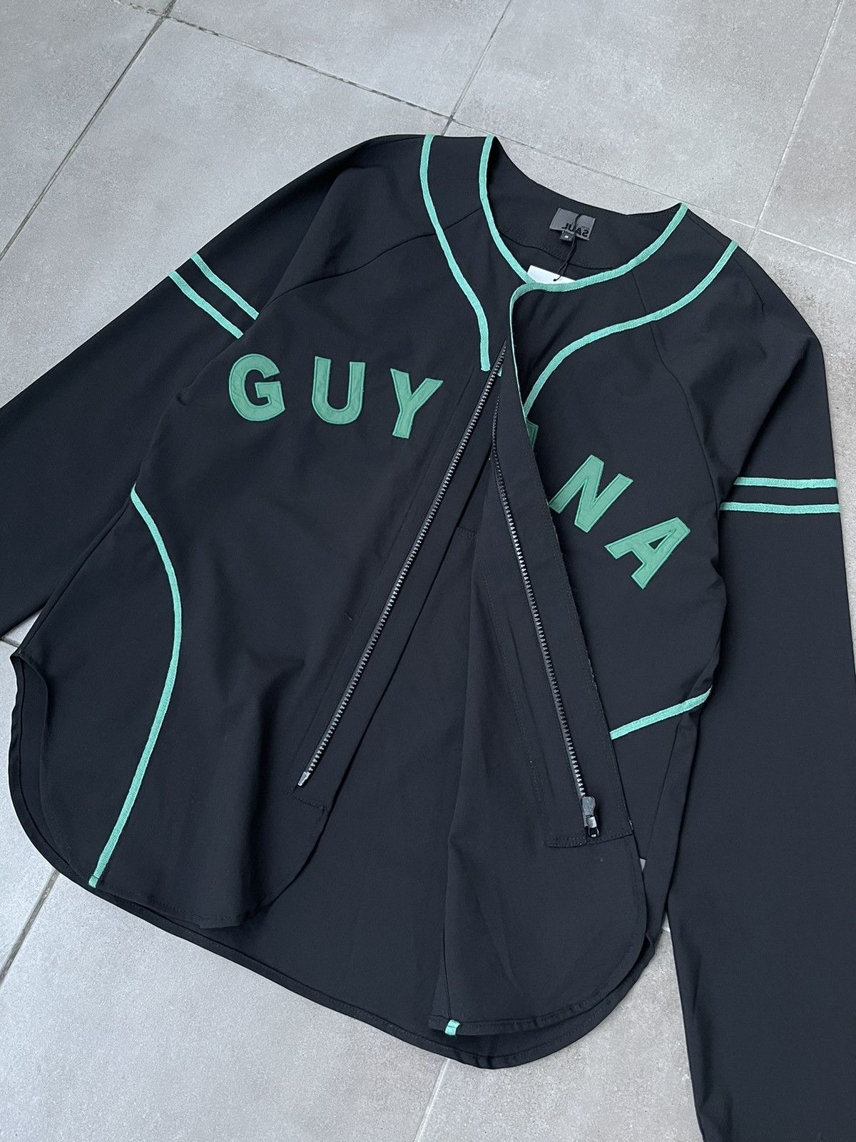Saul Nash !DS! SS23 Saul Nash "GUYANA" Team Black Longsleeve Size US M / EU 48-50 / 2 - 12 Thumbnail