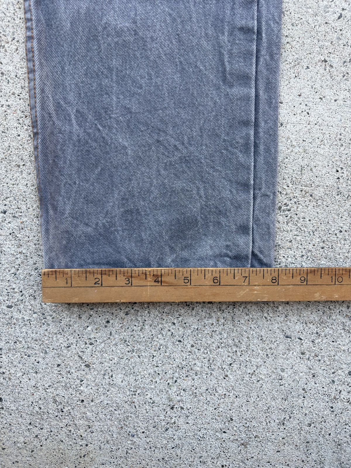 Levi's Vintage 2008 Y2K Grey Levi’s 501 Straight Fit Jeans Size 36 Size US 36 / EU 52 - 7 Thumbnail