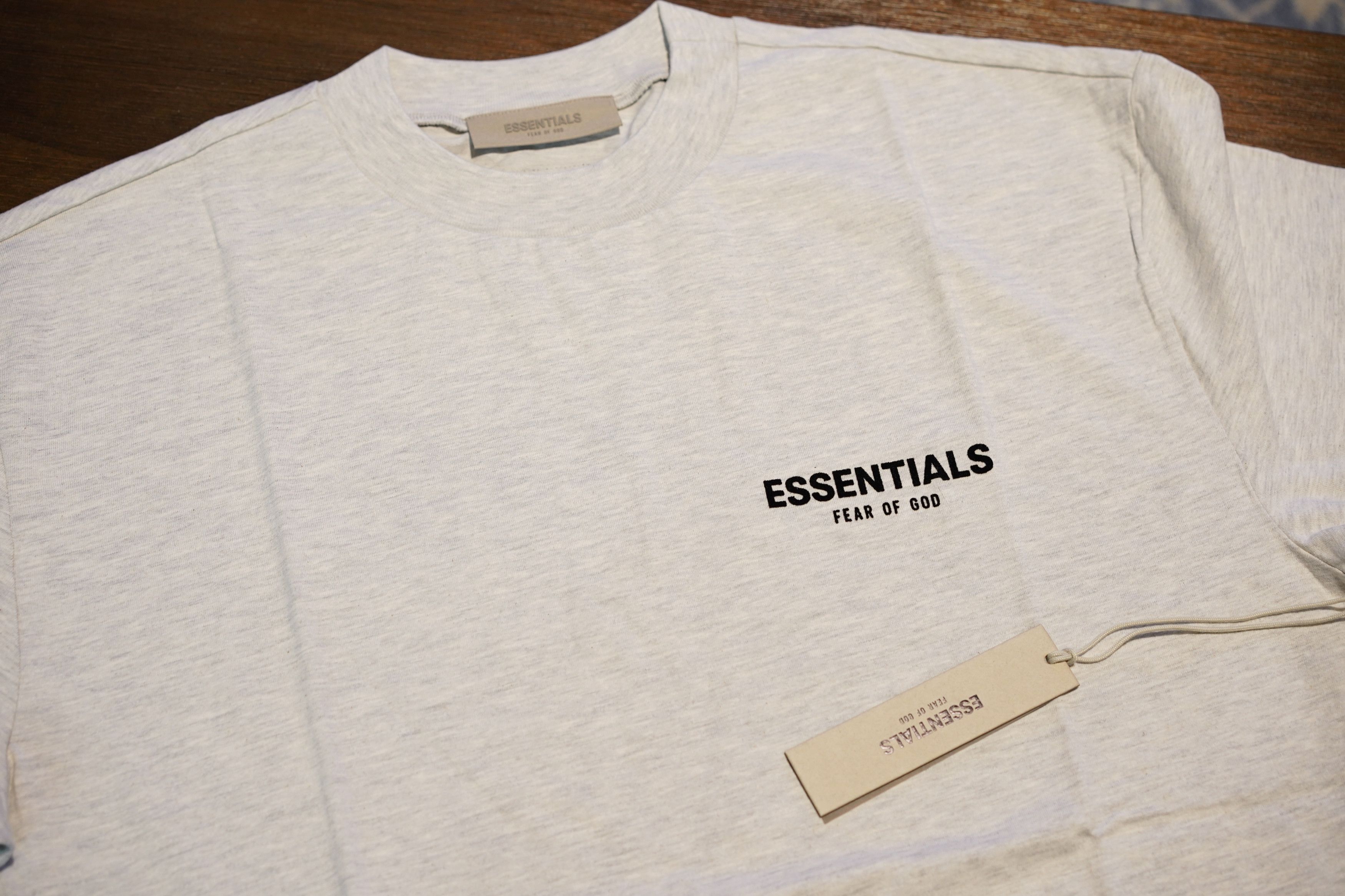 Fear of God Light Oatmeal Tee Size US M / EU 48-50 / 2 - 2 Thumbnail
