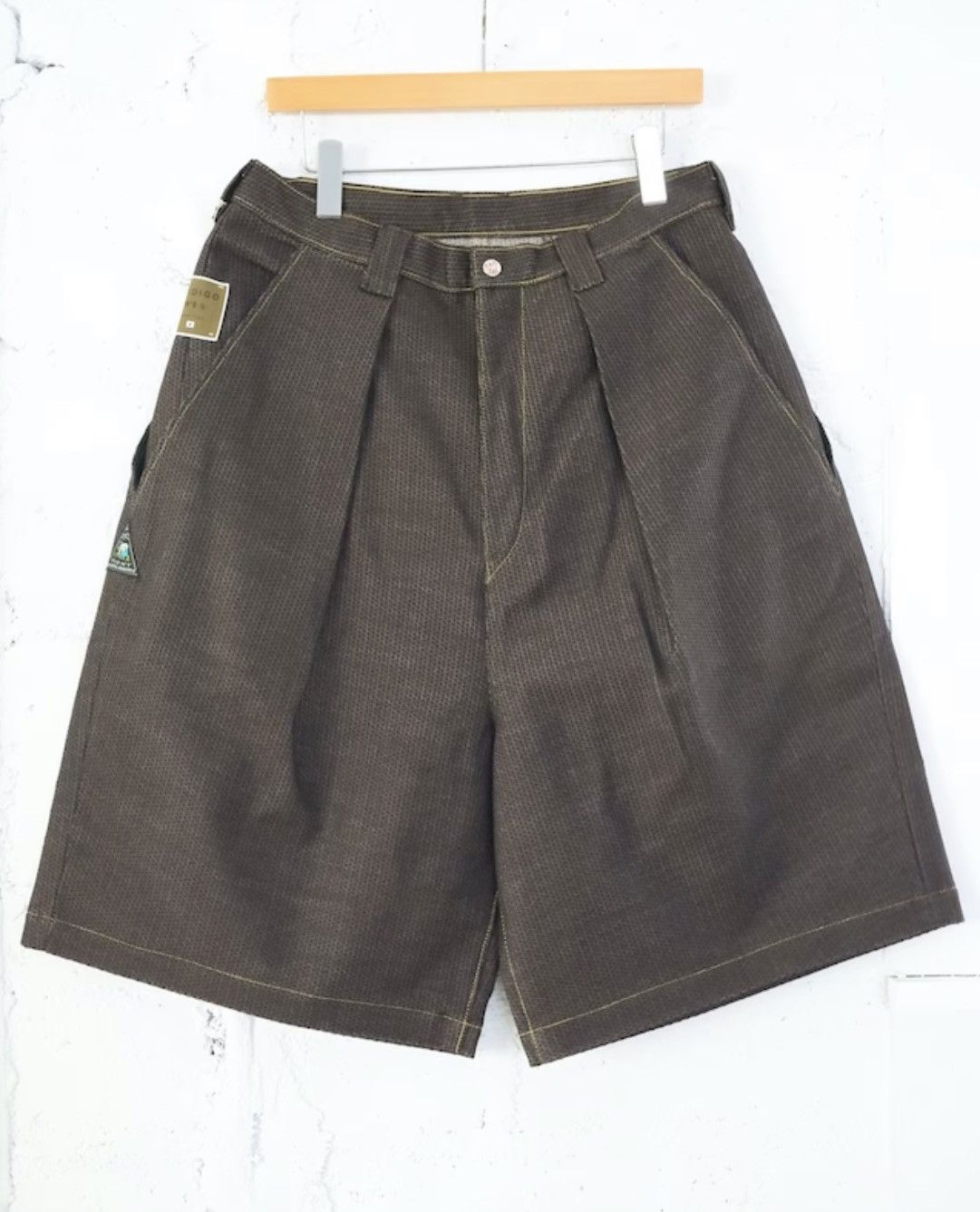 Kapital Kapital Century Denim Kome Kome Jorts (DEEP) / No.5-S Size US 36 / EU 52 - 2 Thumbnail
