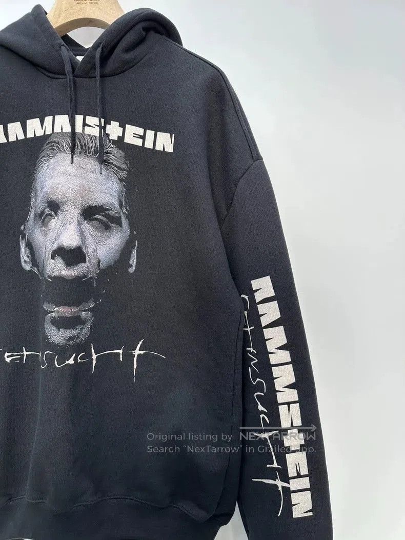 Vetements ramstein graphic print black hoodie. Size US M / EU 48-50 / 2 - 3 Thumbnail