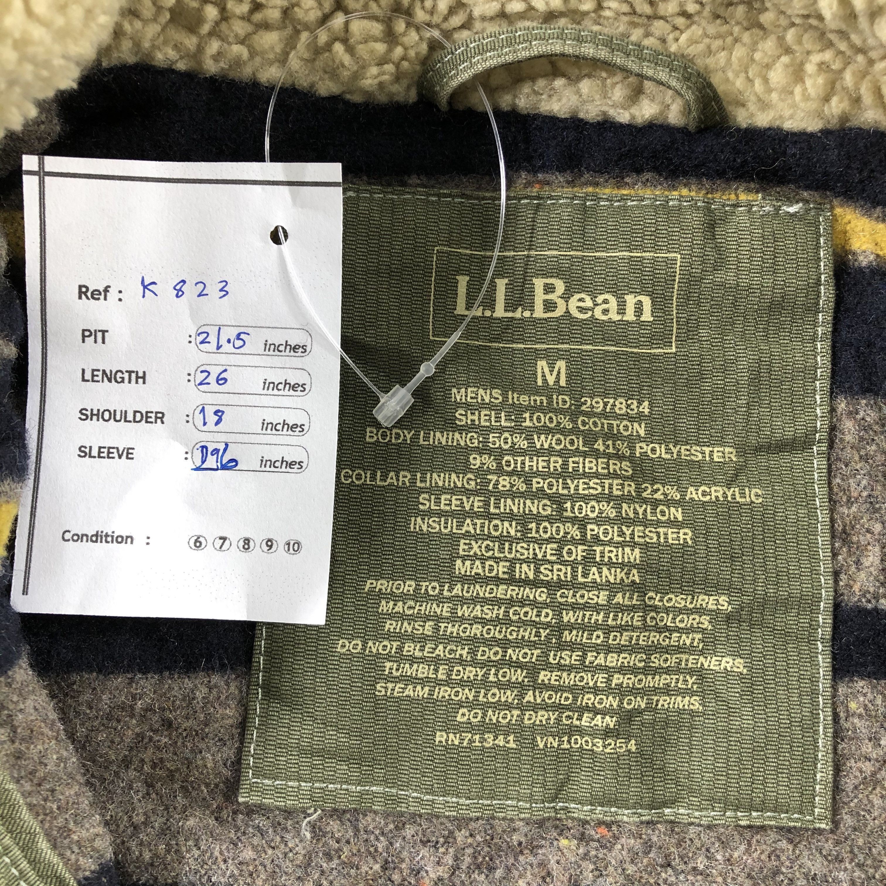 L.L. Bean LL Bean Shearling Jacket Size US M / EU 48-50 / 2 - 7 Thumbnail