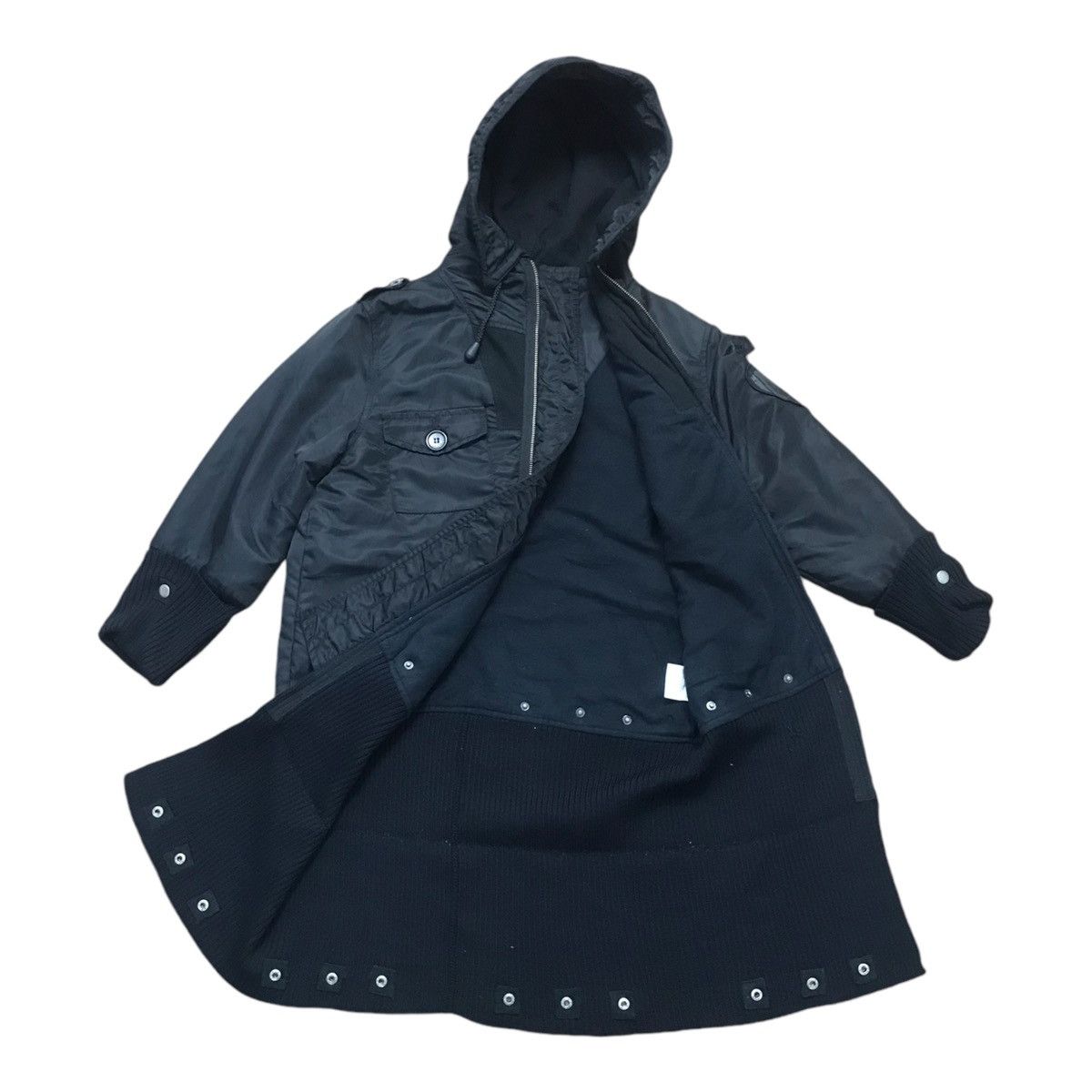 If Six Was Nine × Japanese Brand × Seditionaries 0051 MFG War Black Hoodie Jacket Size US M / EU 48-50 / 2 - 3 Thumbnail