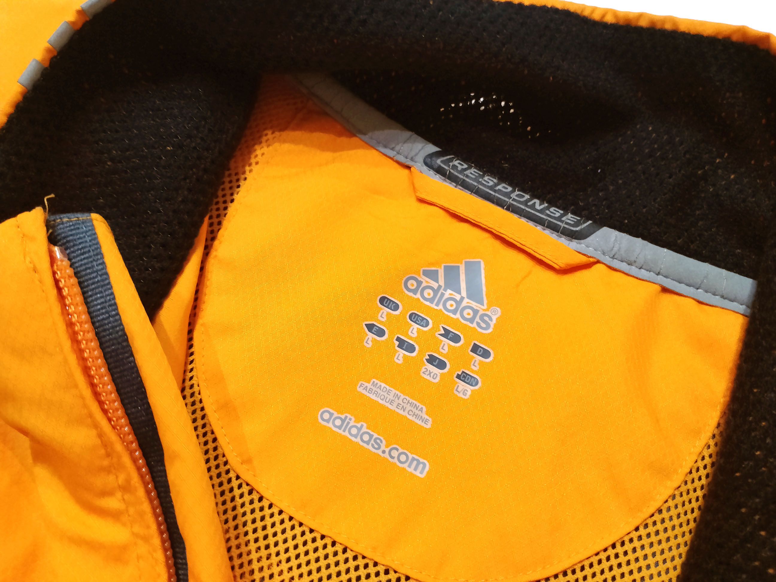 Adidas Vintage 2004 Adidas Reflective Running Vest Mesh Back Size US L / EU 52-54 / 3 - 7 Thumbnail