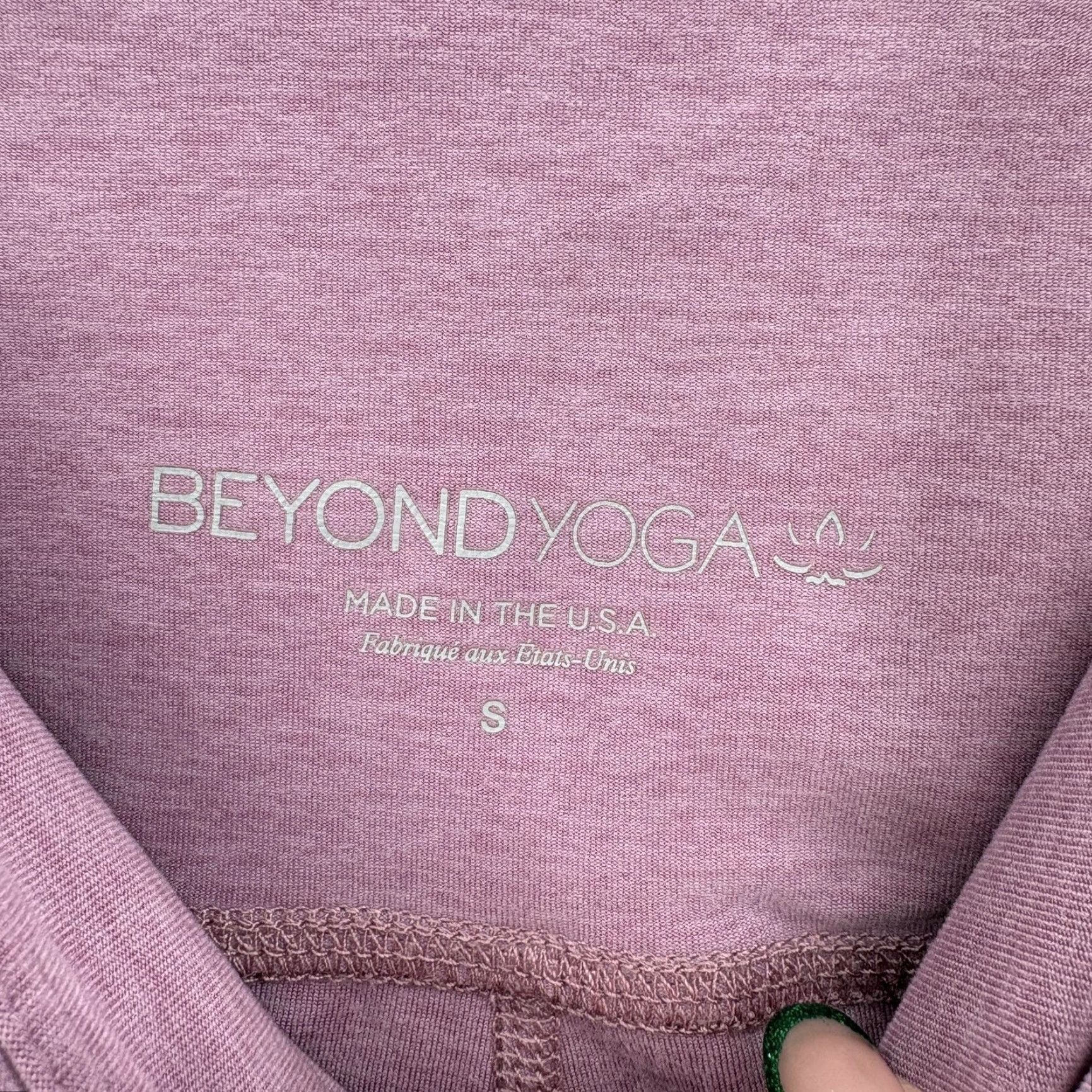 Beyond Yoga Beyond Yoga Purple Leggings Womens Small Ankle High Rise Stretch Jersey Knit Pull On Size 28" / US 6 / IT 42 - 4 Thumbnail