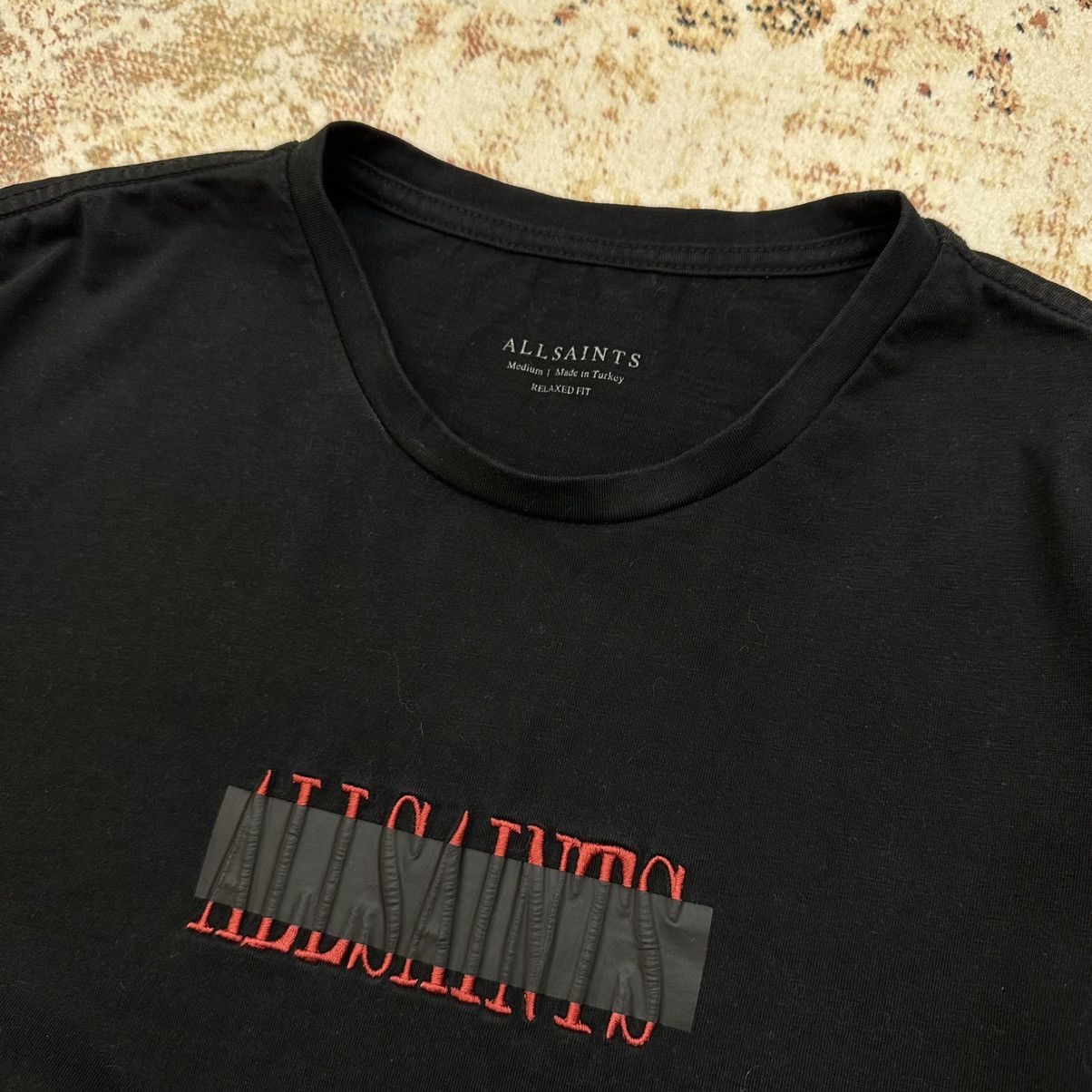 Allsaints × Vintage Vintage Allsaints T-shirts Big Logo Old Money Y2K 00s Size US M / EU 48-50 / 2 - 7 Thumbnail