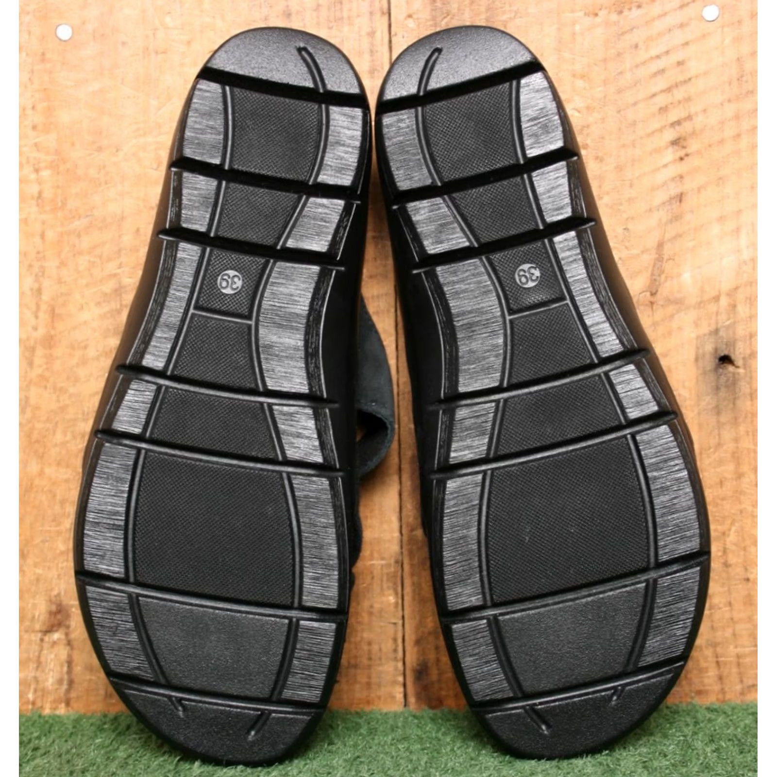 Vintage LA PLUME Slide Sandals Women Nubuck Canvas Black 8-8.5 EUR 39 Made in Italy Removable Insoles Size US 8.5 / IT 38.5 - 5 Thumbnail