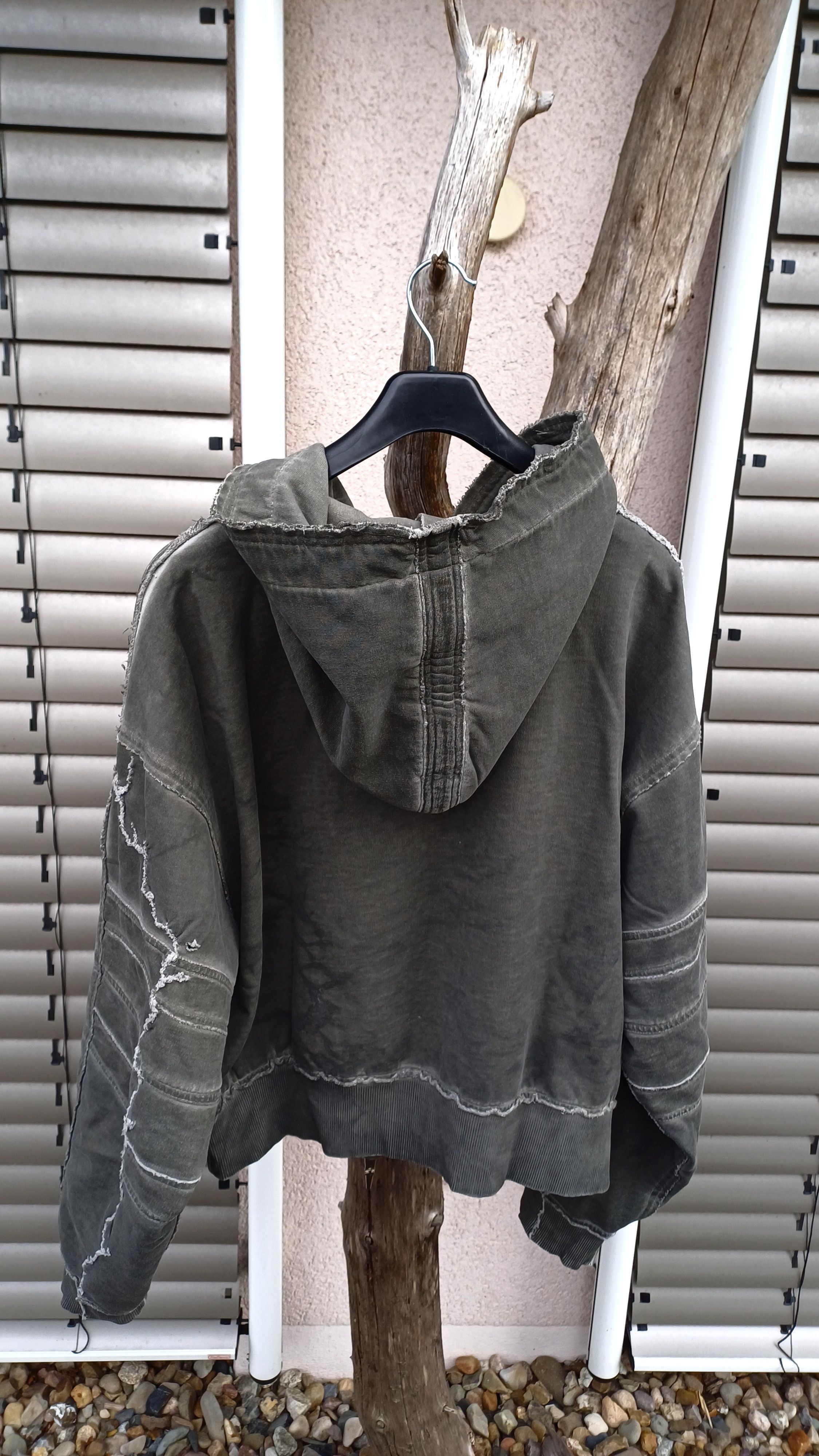SHINE LUXURY Shine Luxury Studios zipper armour Hoodie Size US S / EU 44-46 / 1 - 2 Thumbnail