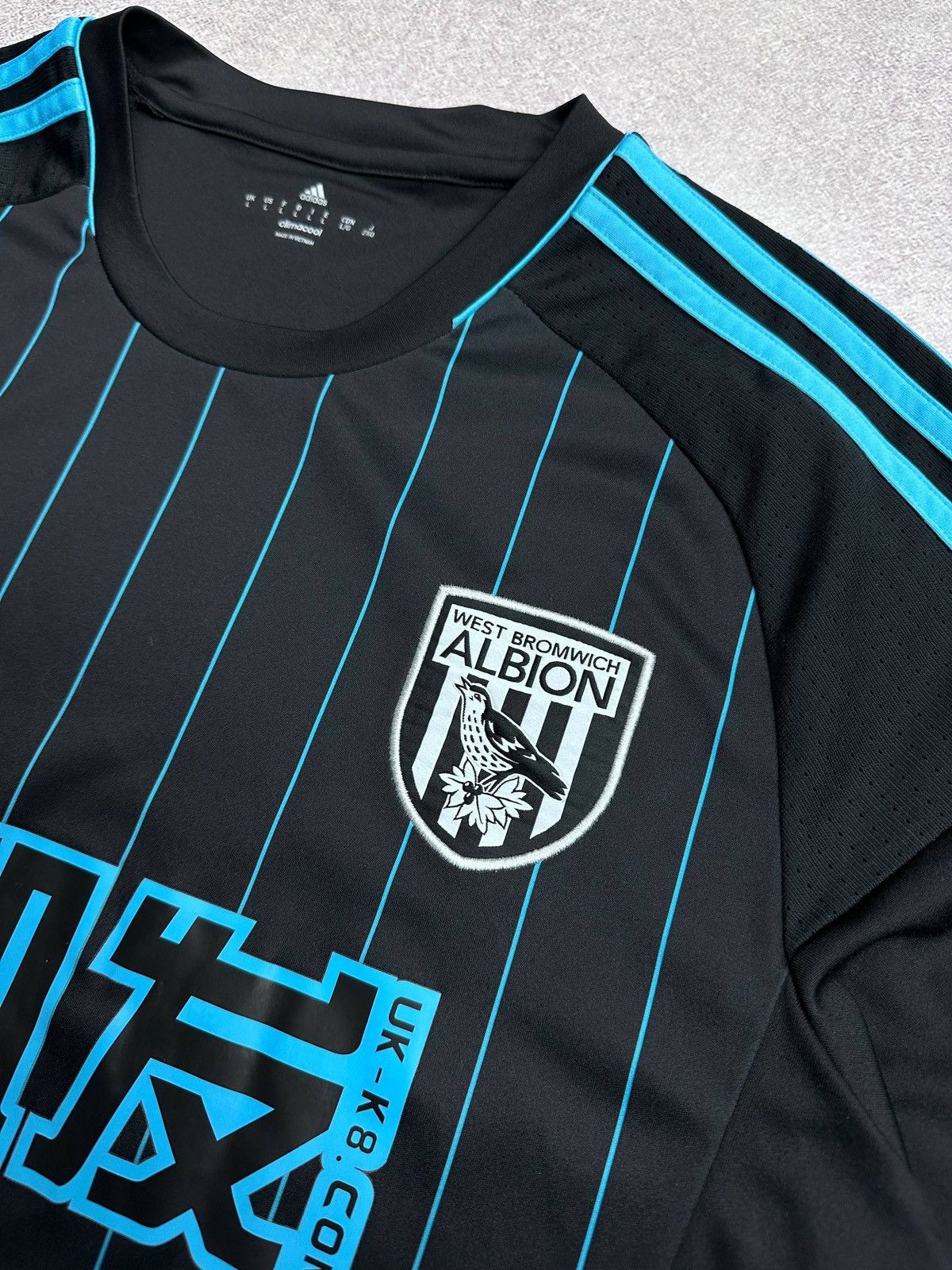 Adidas 2016 West Bromwich Albion Jersey Blockcore Football T-shirt Size US L / EU 52-54 / 3 - 4 Thumbnail