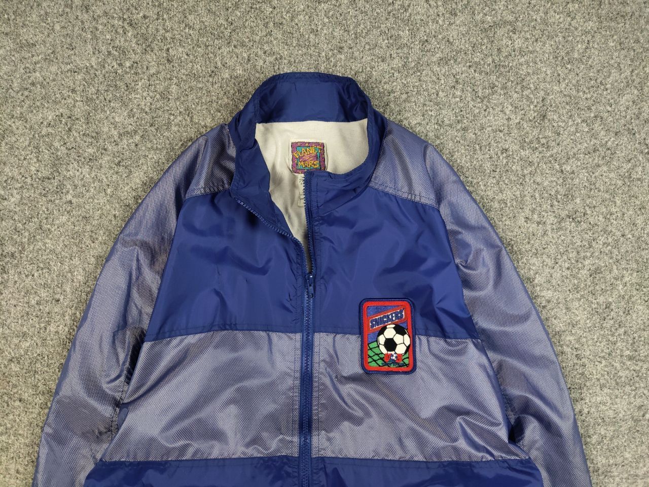 USA Olympics Vintage Snickers USA World Cup 94's Light Blue Nylon Jacket Size US L / EU 52-54 / 3 - 8 Thumbnail