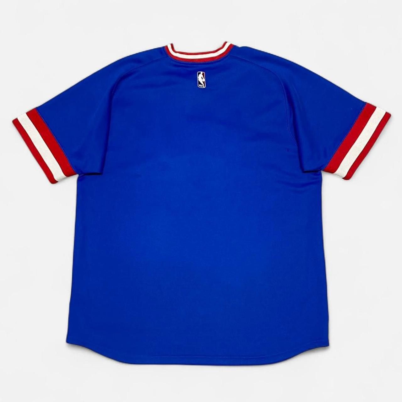 NBA Y2K Philadelphia 76ers NBA royal blue and red jersey Size US XL / EU 56 / 4 - 5 Thumbnail