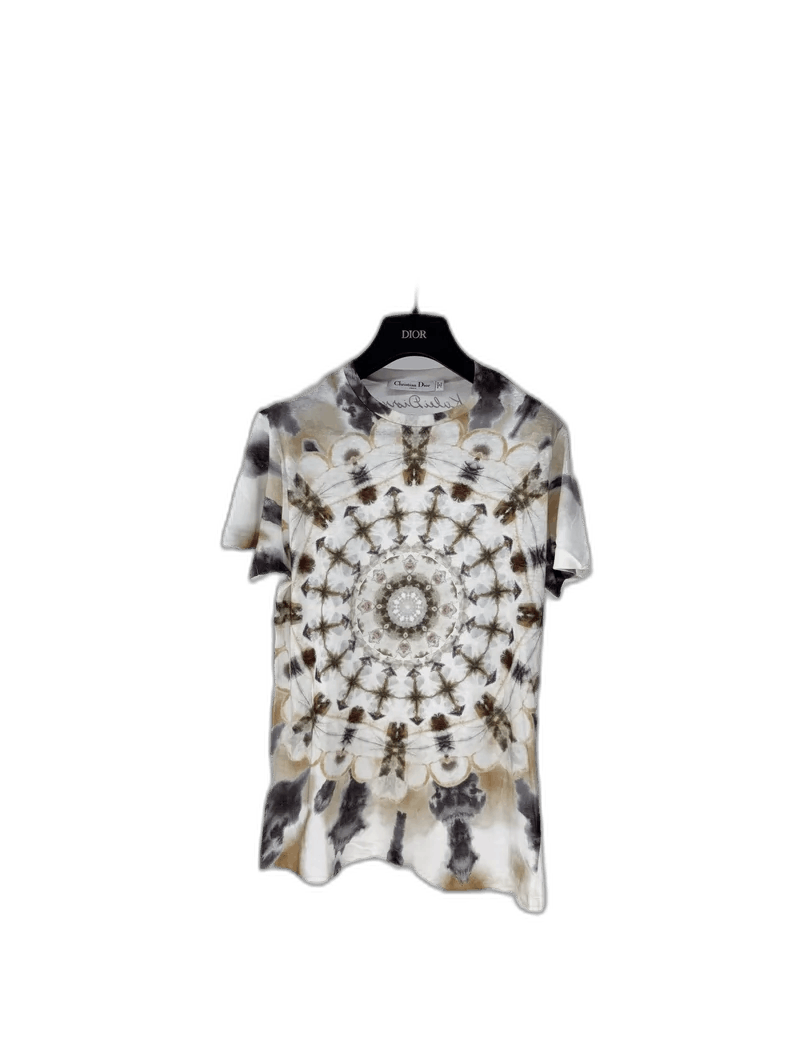 Dior Dior Kaleidoscope Pattern Short Sleeve T-Shirt Size XS / US 0-2 / IT 36-38 - 1 Thumbnail