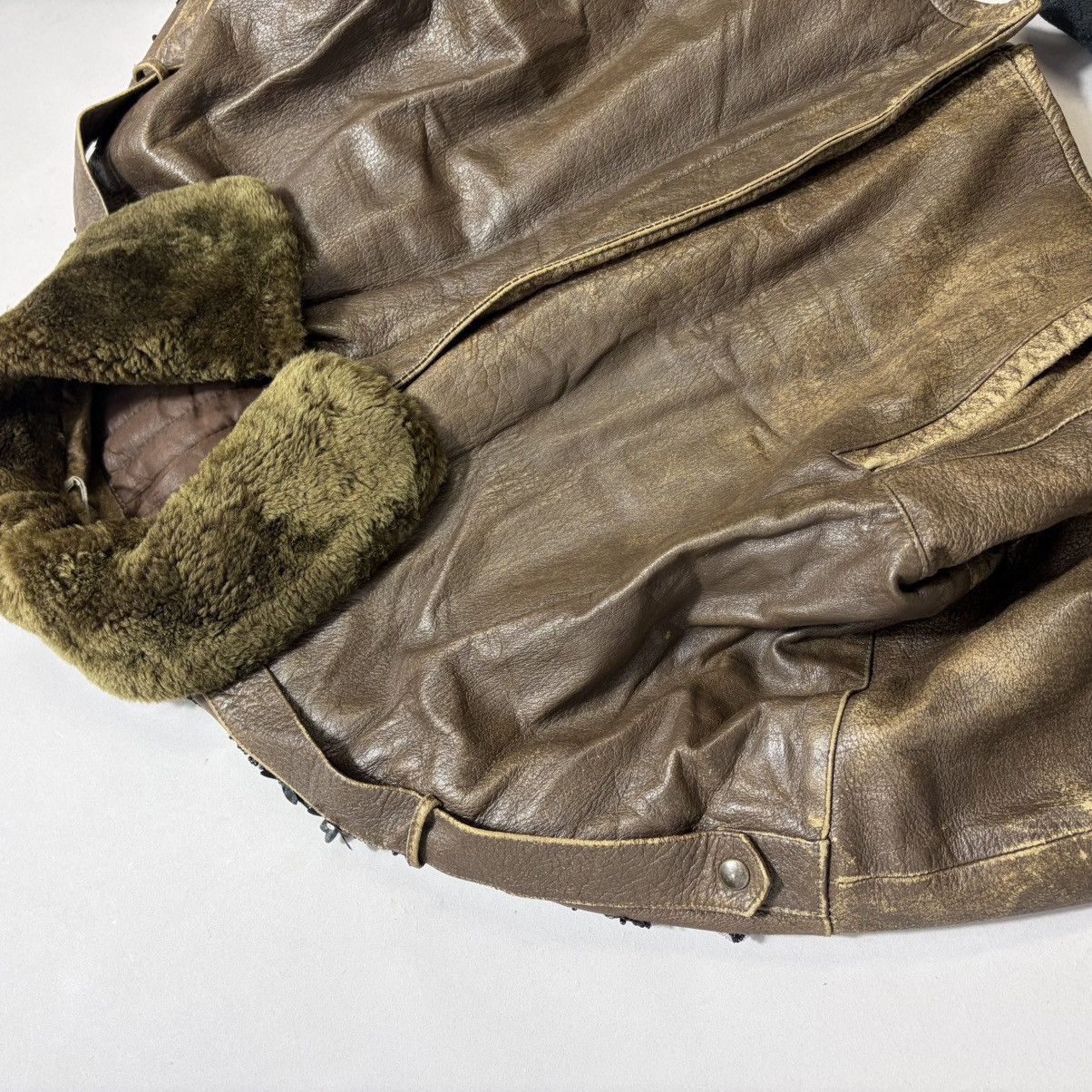Other Vinage leather jacket Size M / US 6-8 / IT 42-44 - 4 Thumbnail