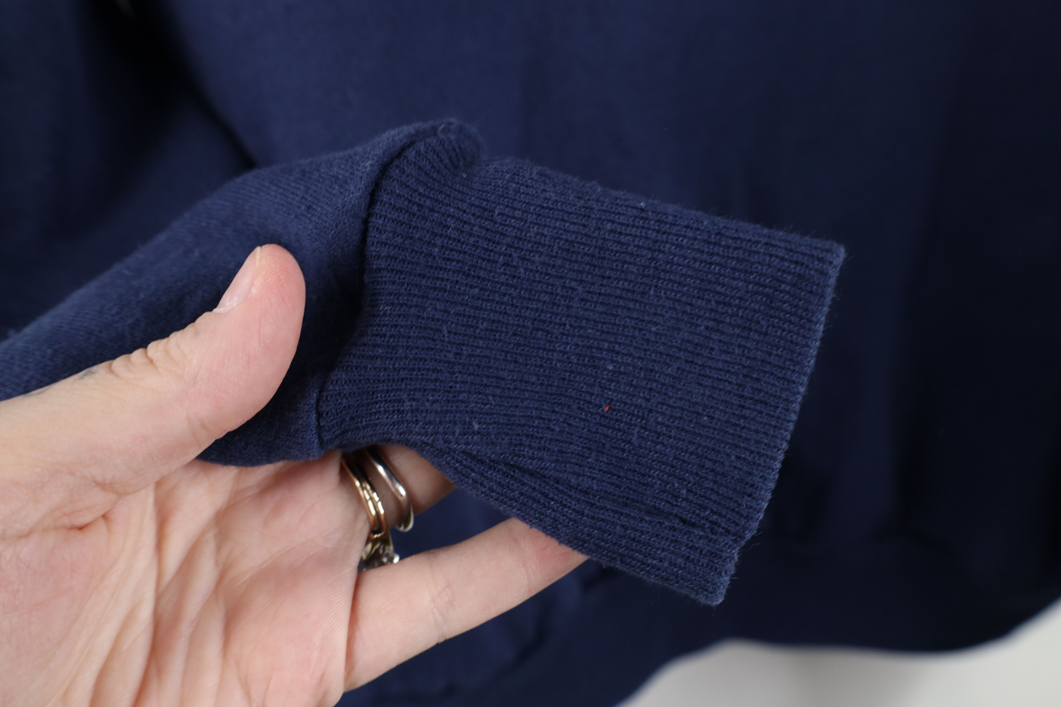 Vintage Vintage 90s Streetwear Butt Double Sided Sweatshirt Blue Size XL / US 12-14 / IT 48-50 - 7 Thumbnail