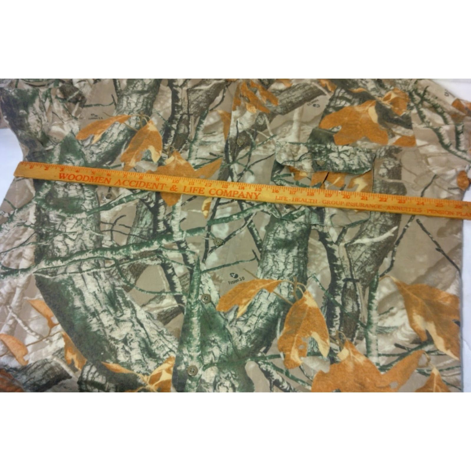 Vintage VINTAGE Outfitters Ridge Men’s Long Sleeve Tree Camo Shirt XL Casual Hunting Twill Fall Winter Size US XL / EU 56 / 4 - 4 Thumbnail