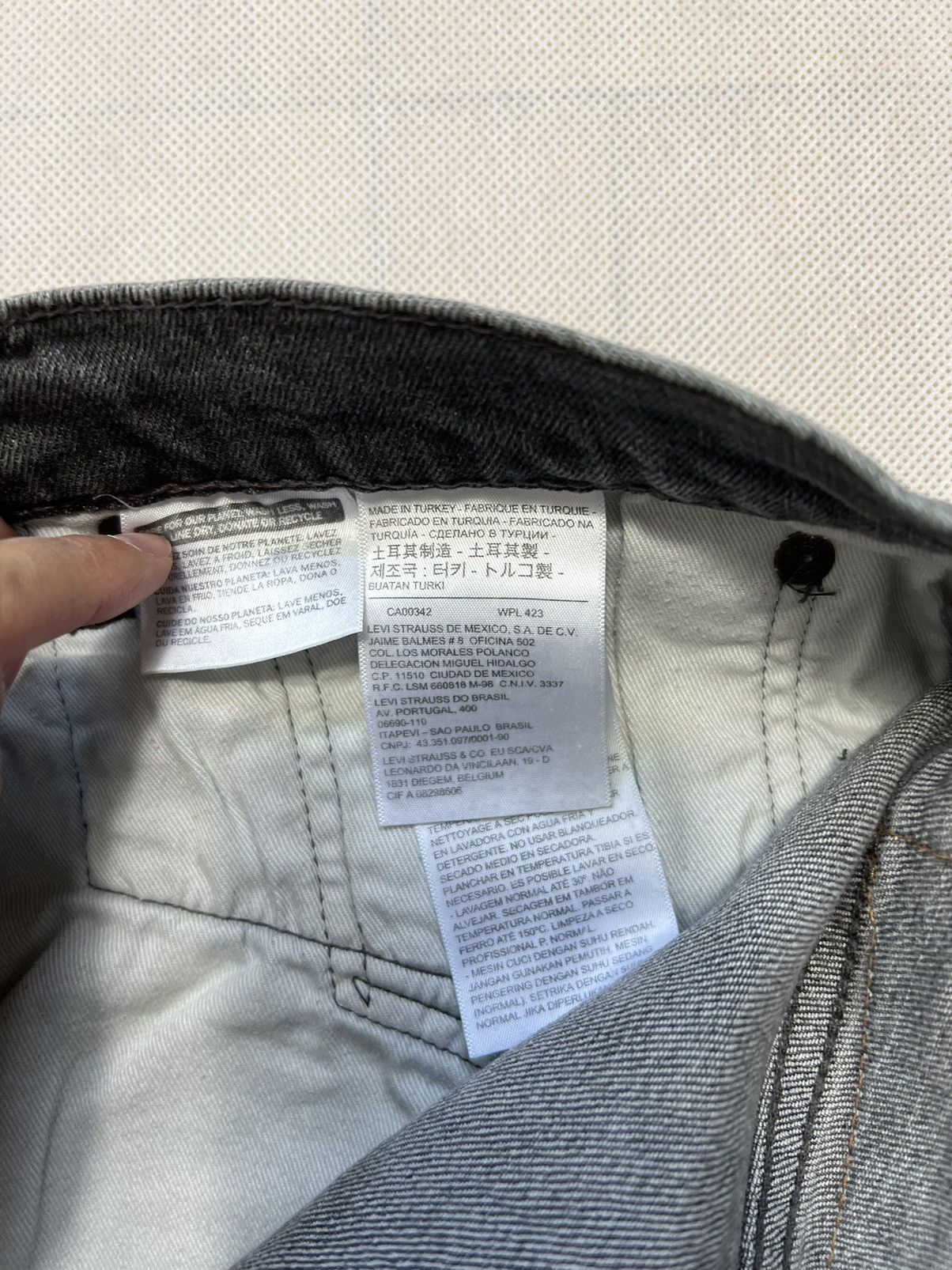 Levi's Pants Levi’s 511 grey jeans Size US 34 / EU 50 - 5 Thumbnail