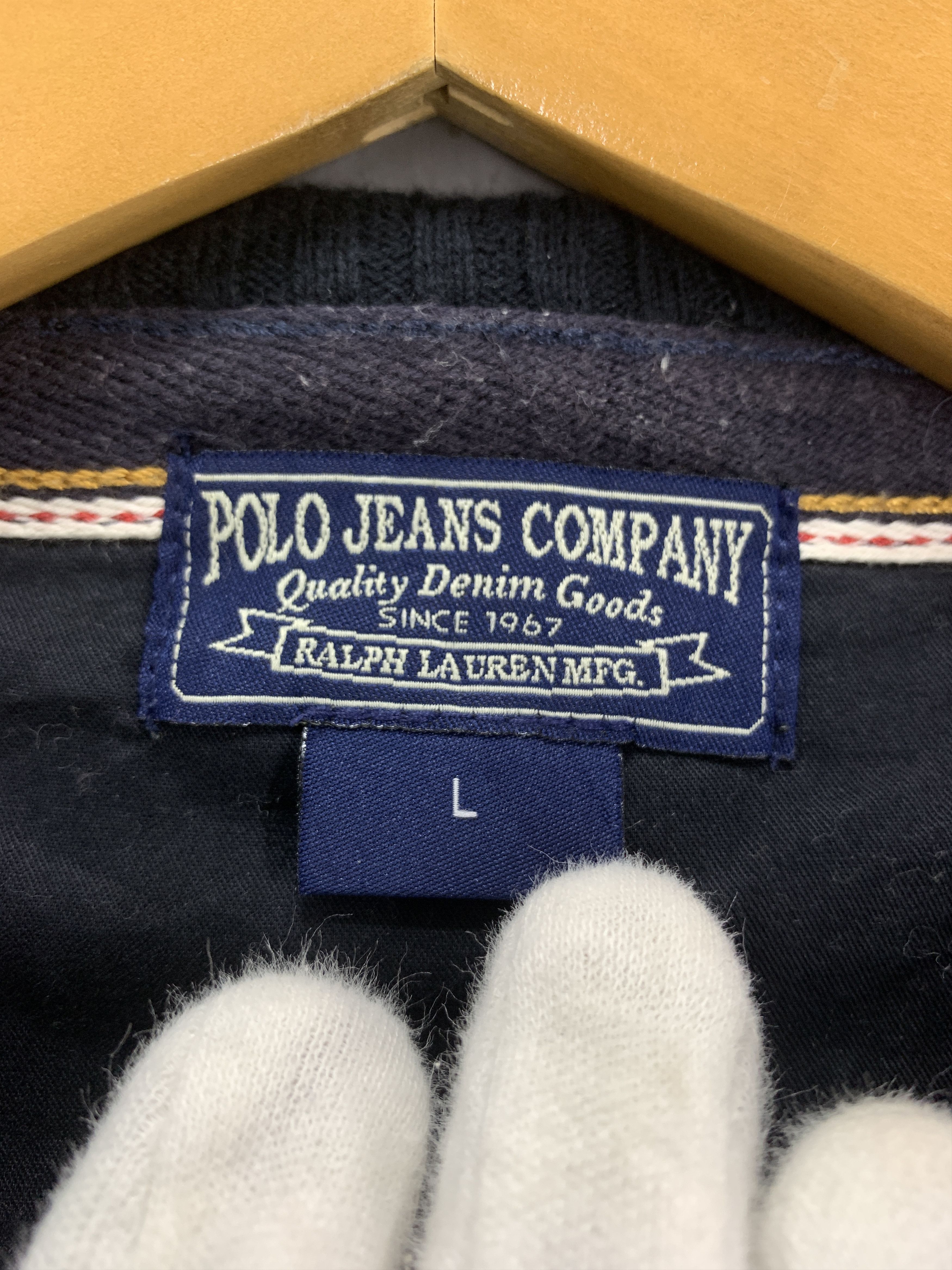 Polo Ralph Lauren POLO JEANS COMPANY R.L. Zipper Jacket #2205/21 Size US M / EU 48-50 / 2 - 5 Thumbnail