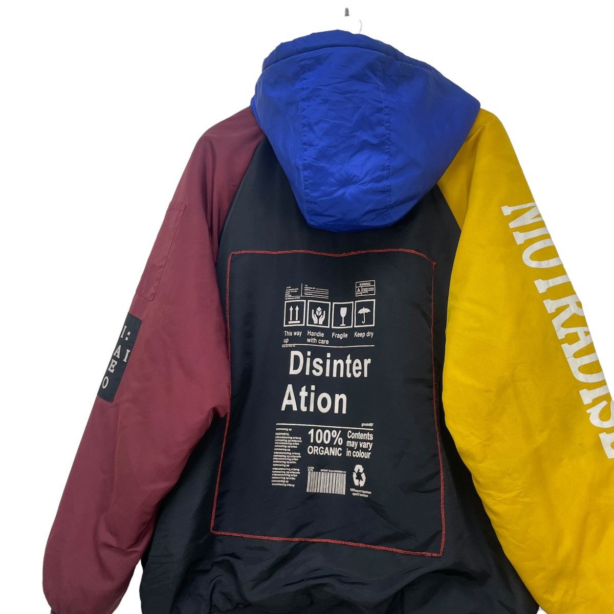 Japanese Brand Japanese Brand Fashion Bomber Colourfull Hooded Jacket Size US L / EU 52-54 / 3 - 7 Thumbnail