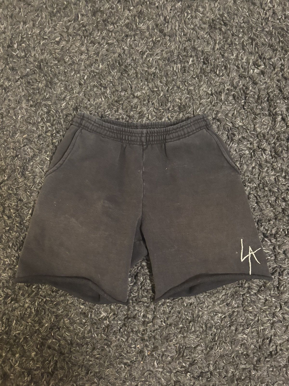 Local Authority Local Authority Washed Black Shorts Size US 28 / EU 44 - 1 Thumbnail