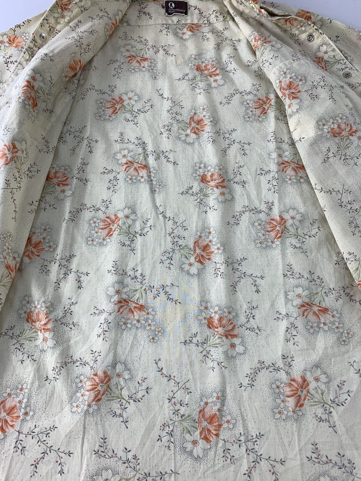 JCPenney 90s Jc Penney Western Apparel Floral Cotton Button Up Size US M / EU 48-50 / 2 - 7 Thumbnail