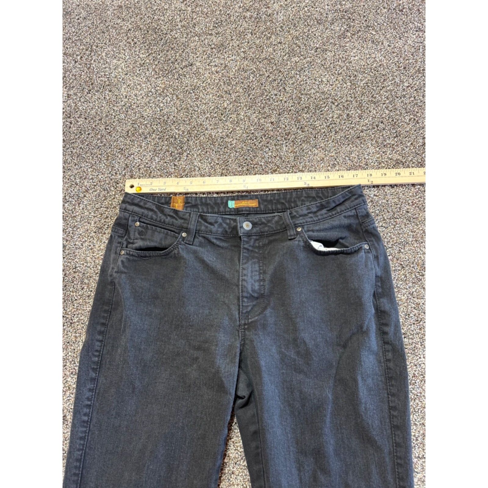 Wrangler Wrangler Aura Jeans Women 14P Black Denim Bootcut Flex Petite 14P Wrangler Aura Bootcut Jeans Women 14P Black Denim Western Petite Size 36" / US 14 / IT 50 - 5 Thumbnail