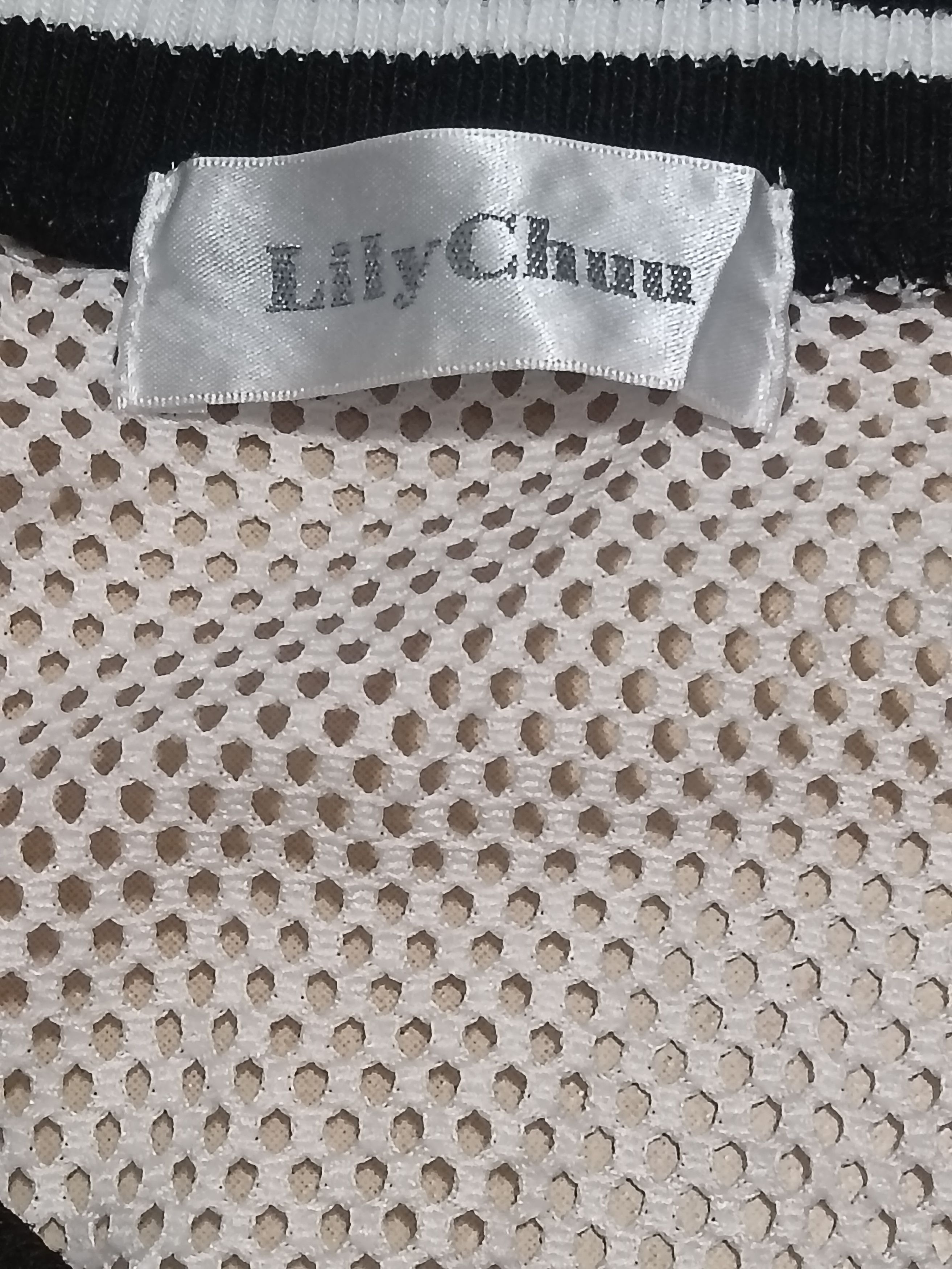 Japanese Brand LILY CHUU MESH CROPTOP SHIRT Size L / US 10 / IT 46 - 2 Thumbnail