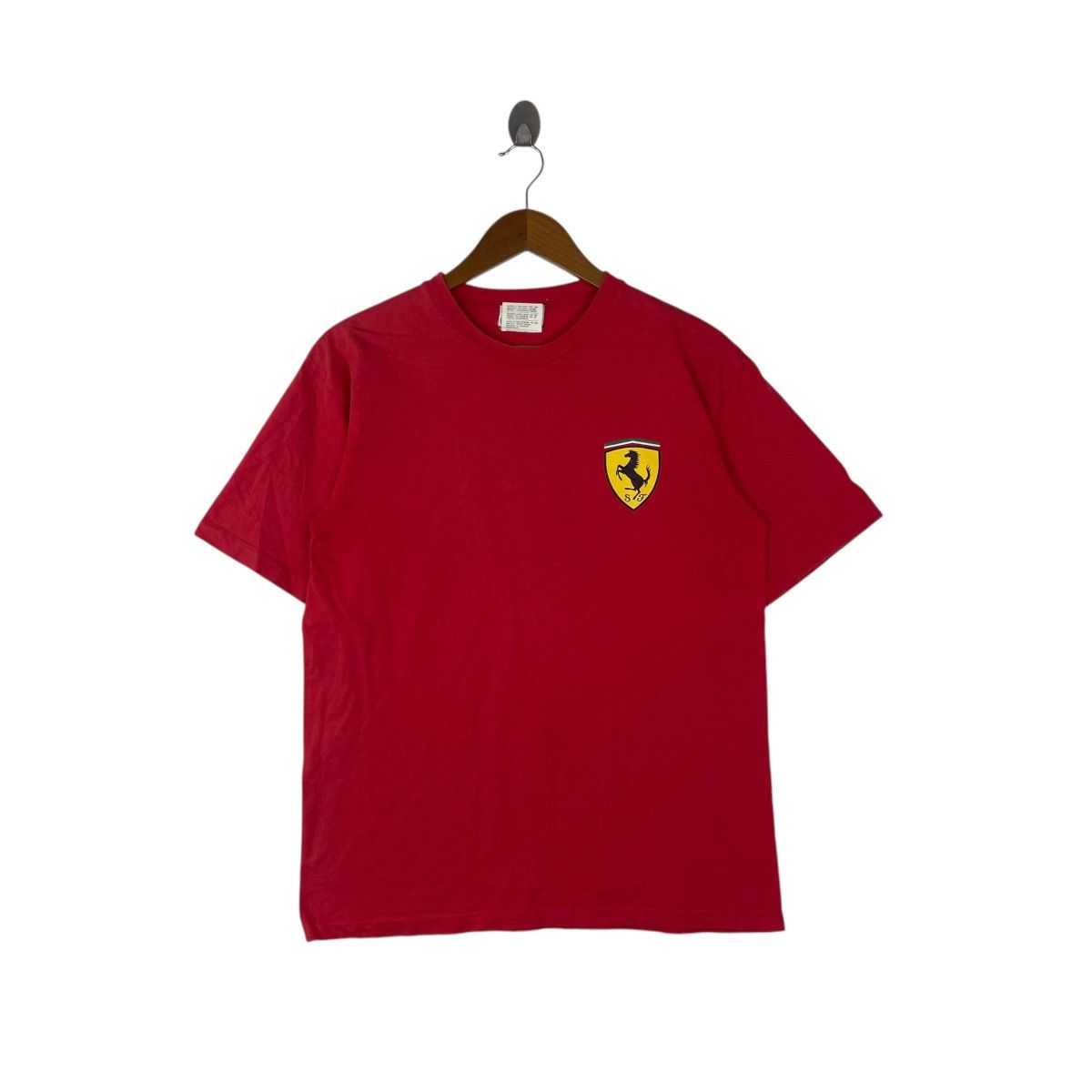 Ferrari × Vintage Vintage 90s Ferrari Promo Tee Shirt Size US M / EU 48-50 / 2 - 2 Thumbnail