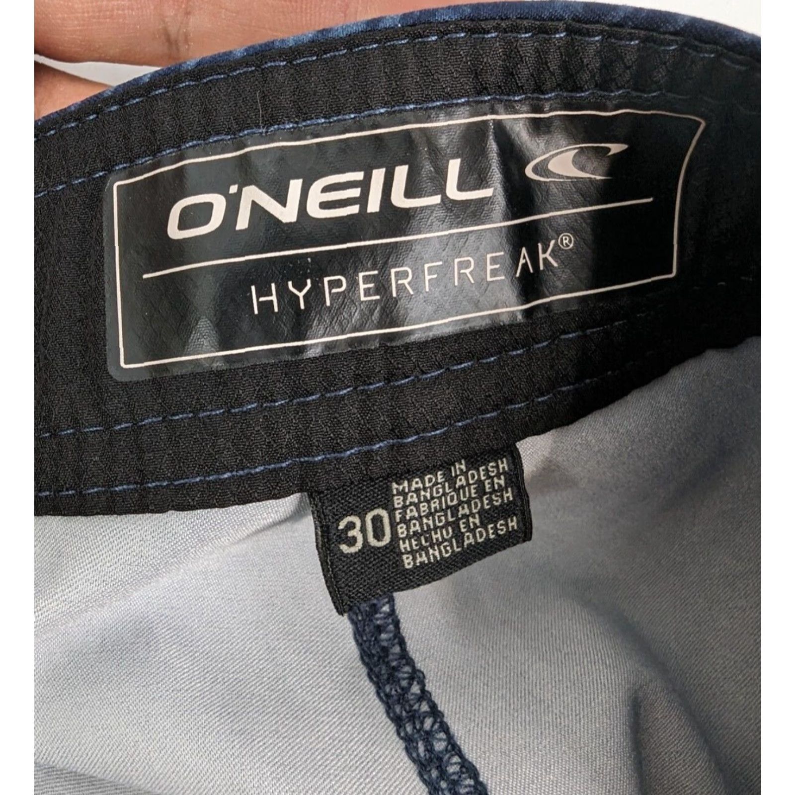O'Neill O’Neill Board Shorts Mens 30 Stripe Hyperfreak Surfing Beach Hawaii Multicolor Size US 30 / EU 46 - 7 Thumbnail