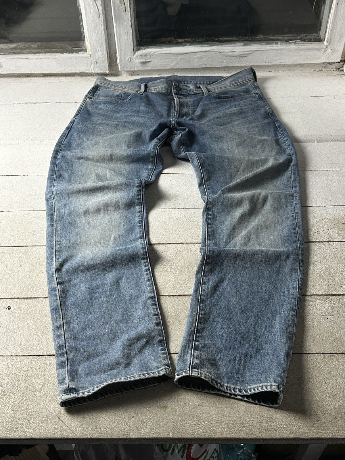 G-Star 🚨PUNK G STAR OPIUM 96 BLUE MENS JEANS Y2k BIKER Size US 36 / EU 52 - 1 Thumbnail