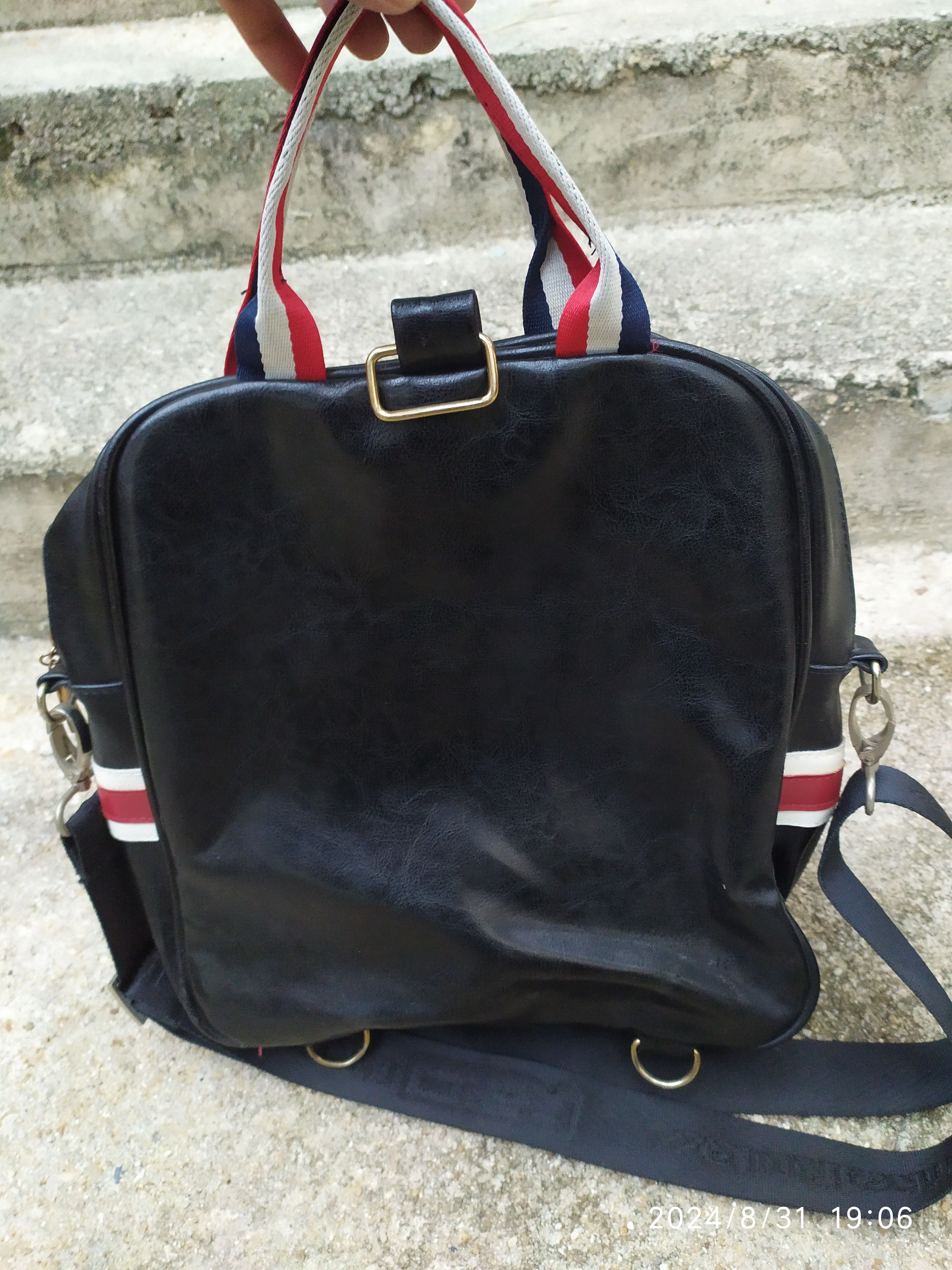 If Six Was Nine × Le Grande Bleu (L.G.B.) VINTAGE CUSTOM GREAT BRITAIN PUNK ROCK BAND BAG Size ONE SIZE - 3 Thumbnail