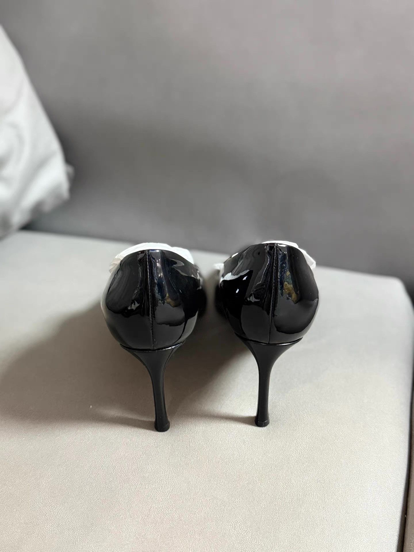 Dior Dior Patent Leather High Heels Ｑ20 Size US 7 / IT 37 - 4 Thumbnail