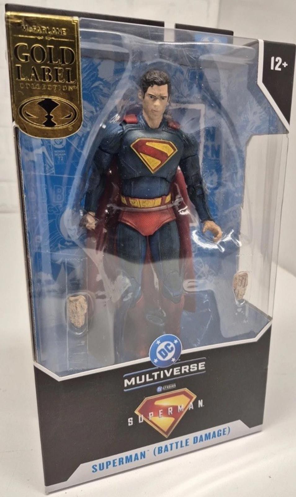 Other DC Multiverse Superman Battle Damage Gold Label Size ONE SIZE - 4 Thumbnail
