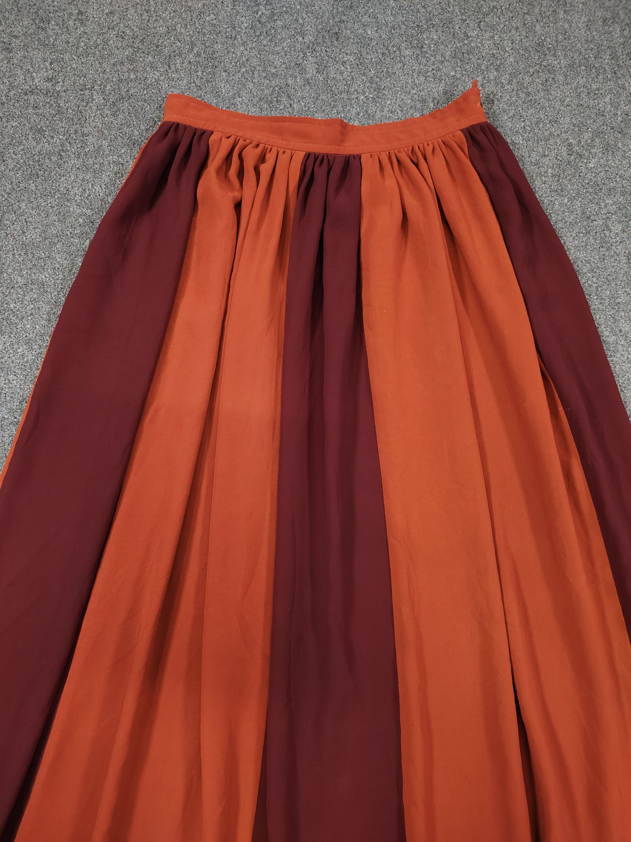 Comme des Garcons AD88 CDG📕 Archive Experimental Minimalist Color Block Skirt Size 28" / US 6 / IT 42 - 2 Thumbnail