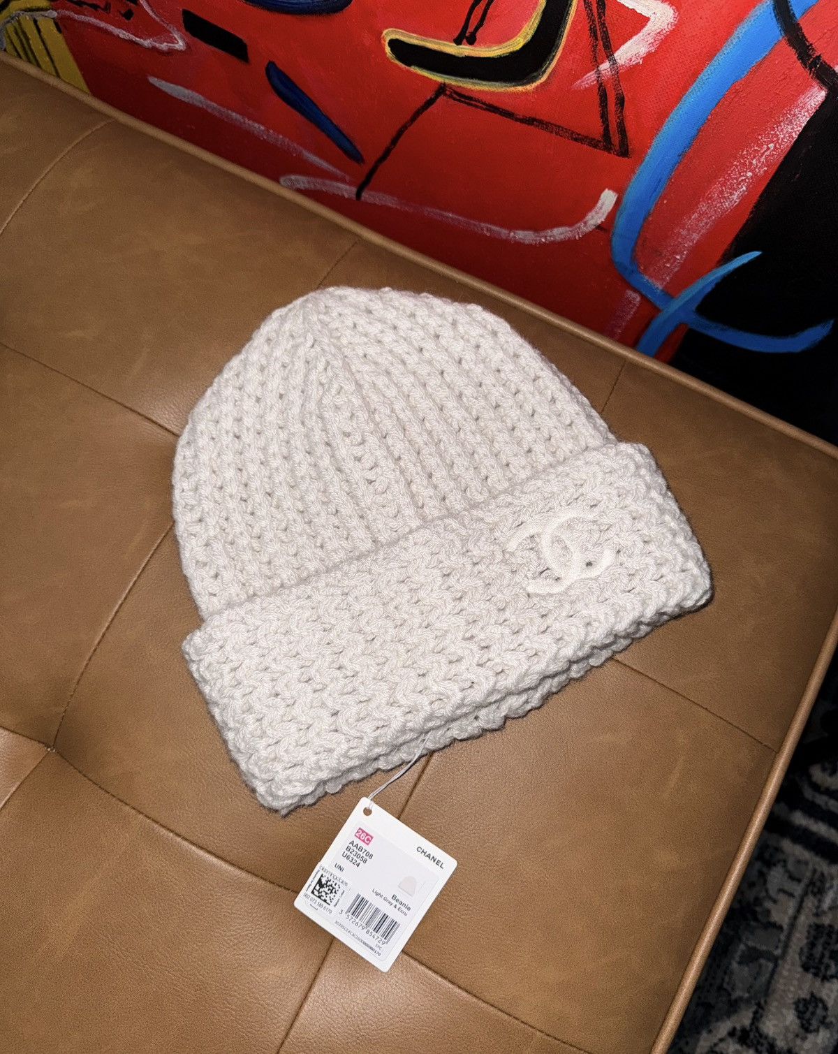 Chanel Chanel cc cashmere logo beanie Size ONE SIZE - 2 Thumbnail