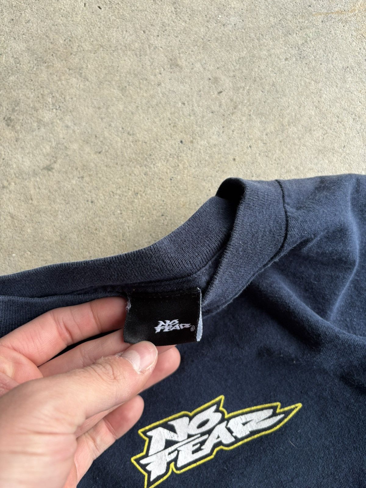No Fear Vintage Y2K Early 2000s No Fear Flame Jnco Style Long-sleeve Size US S / EU 44-46 / 1 - 4 Thumbnail