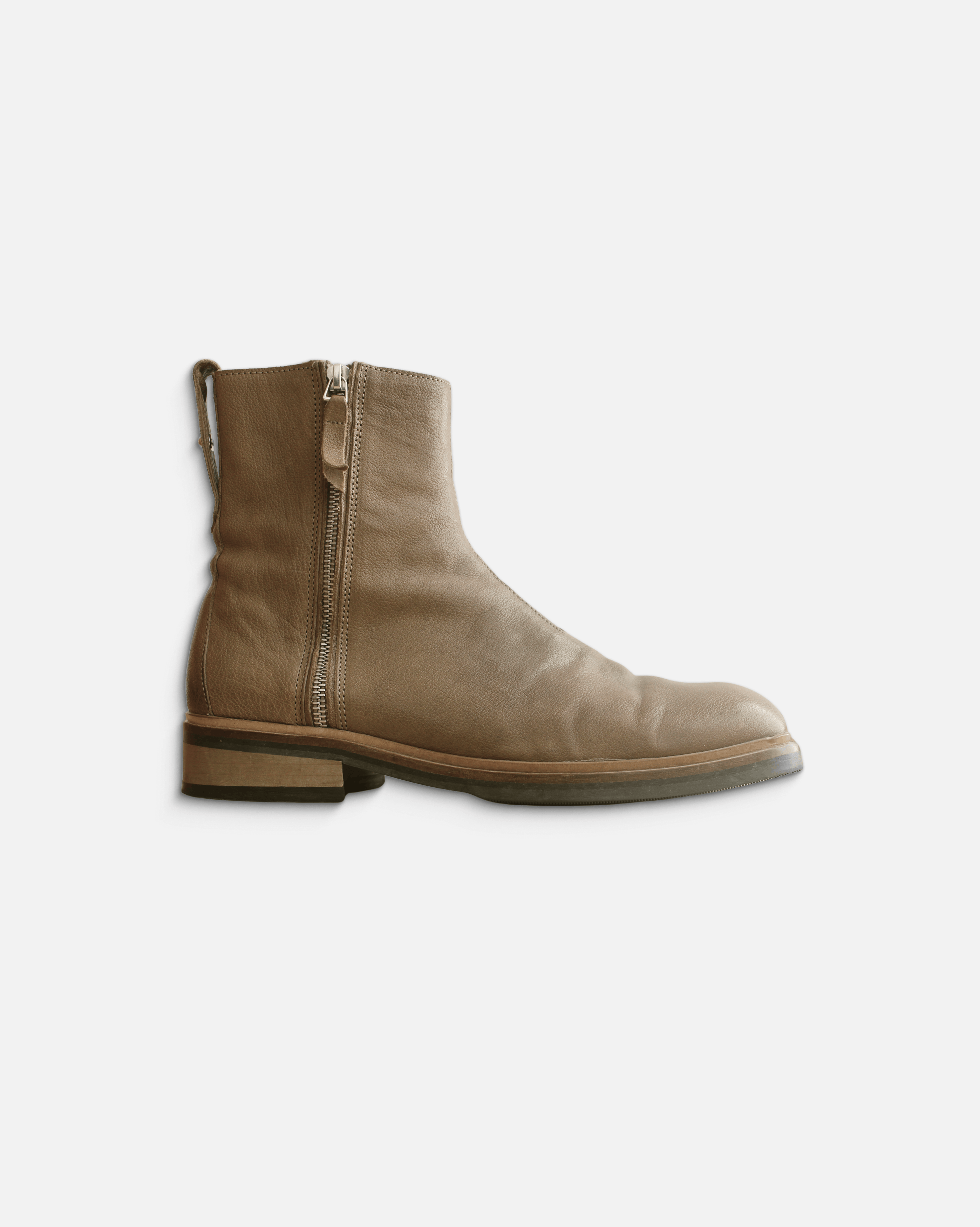Our Legacy Our Legacy Camel Daimyo Leather Boots | Grailed