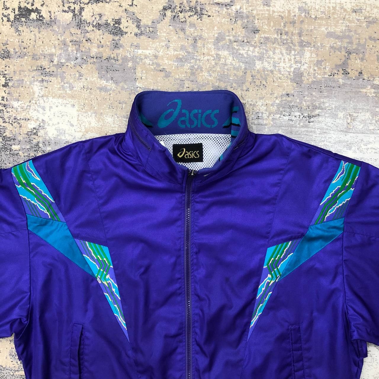 Asics Y239 VTG ASICS WINDBREAKER JACKET Size US M / EU 48-50 / 2 - 4 Thumbnail