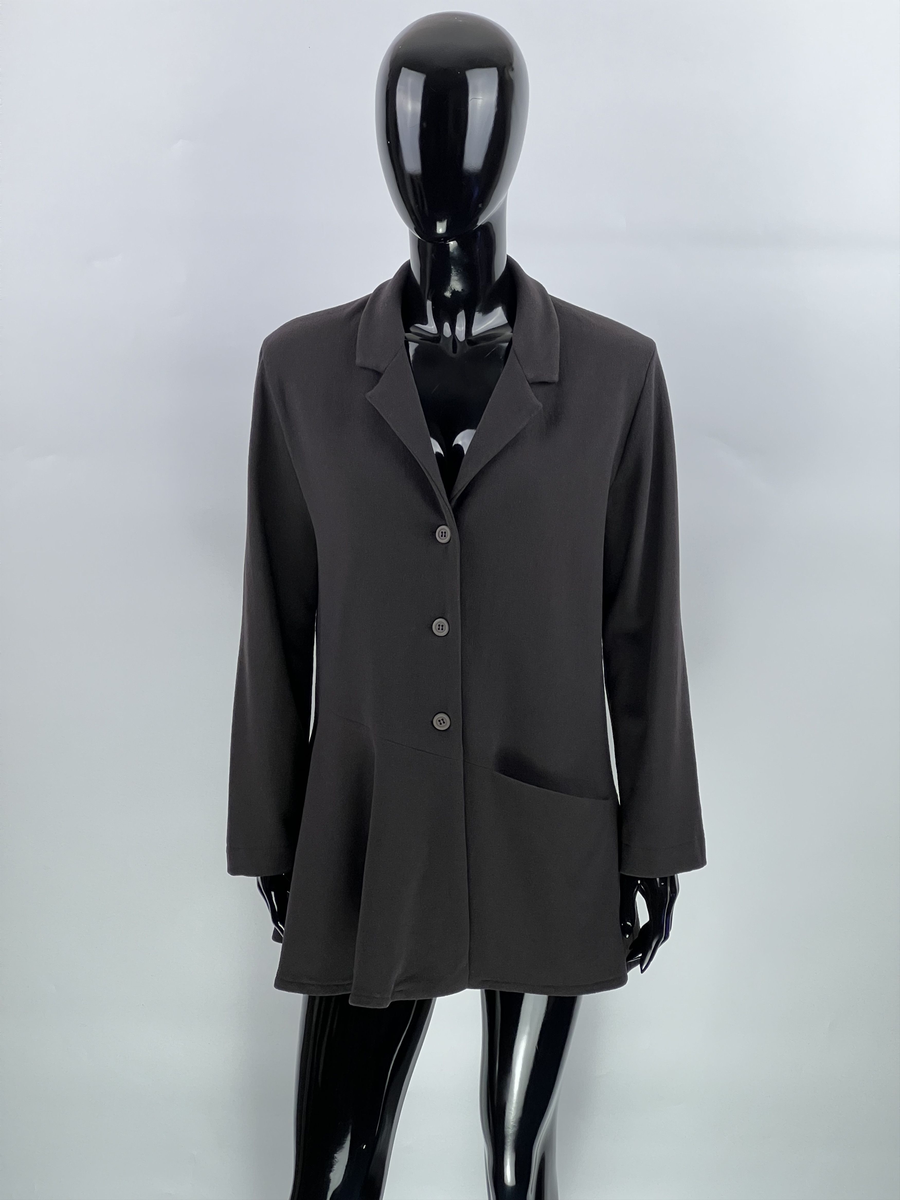 Other Lilith Vintage Wool Unlined Three Button Blazer Jacket Size M / US 6-8 / IT 42-44 - 1 Thumbnail