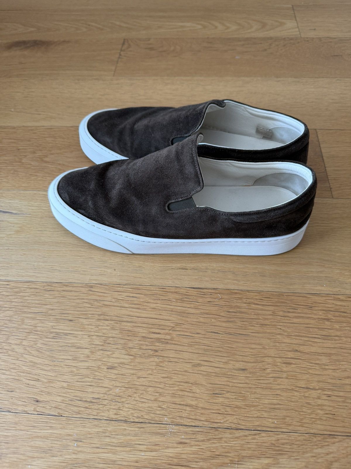 The Row The Row men’s Dean suede slip on (size 43) Size US 10 / EU 43 - 1 Thumbnail