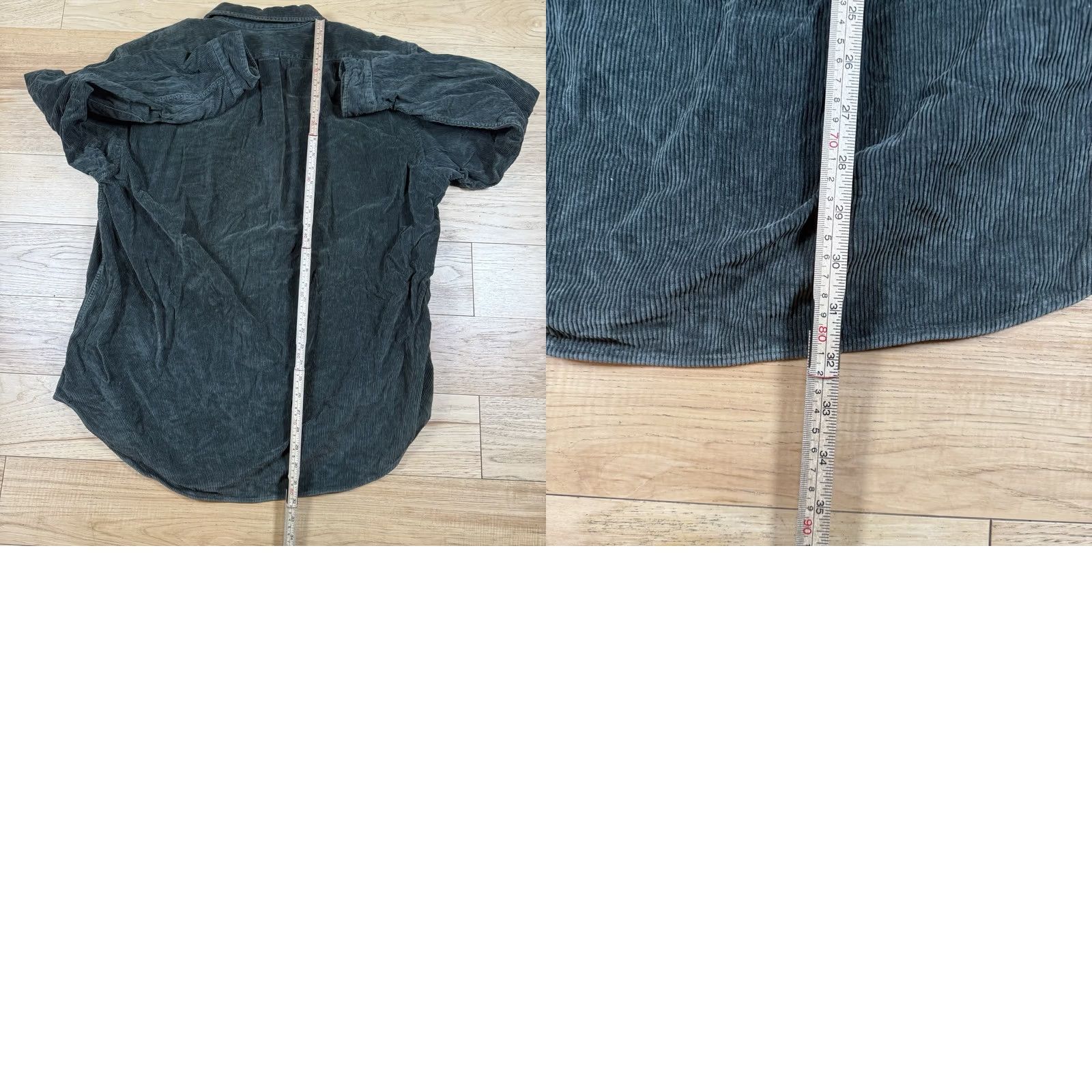 Ralph Lauren VINTAGE Ralph Lauren Corduroy Half Zip Shirt Jacket Bomber Jacket Mens XL Green Multi Pocket Size US XL / EU 56 / 4 - 8 Thumbnail