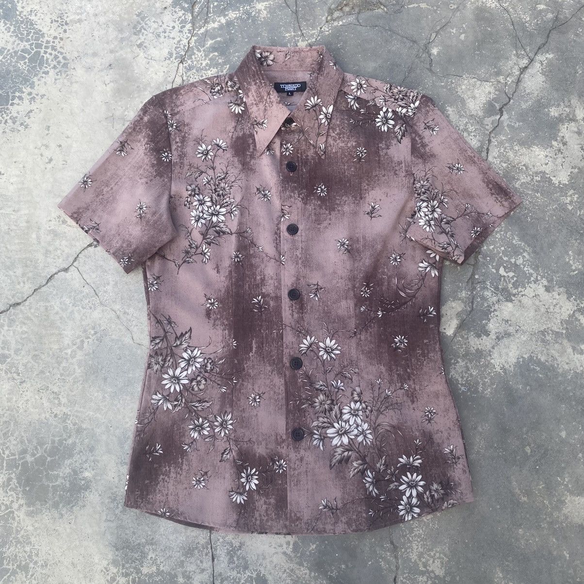 Tornado Mart TORNADO MART Floral Shirt Size US S / EU 44-46 / 1 - 1 Thumbnail
