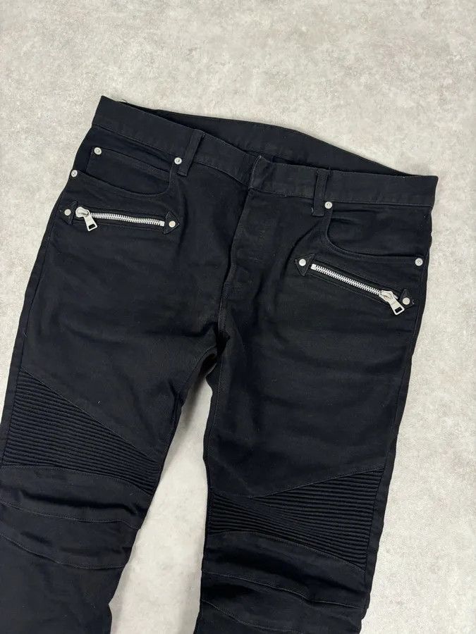 Balmain Balmain Black Slim Denim Jeans Size US 32 / EU 48 - 5 Thumbnail
