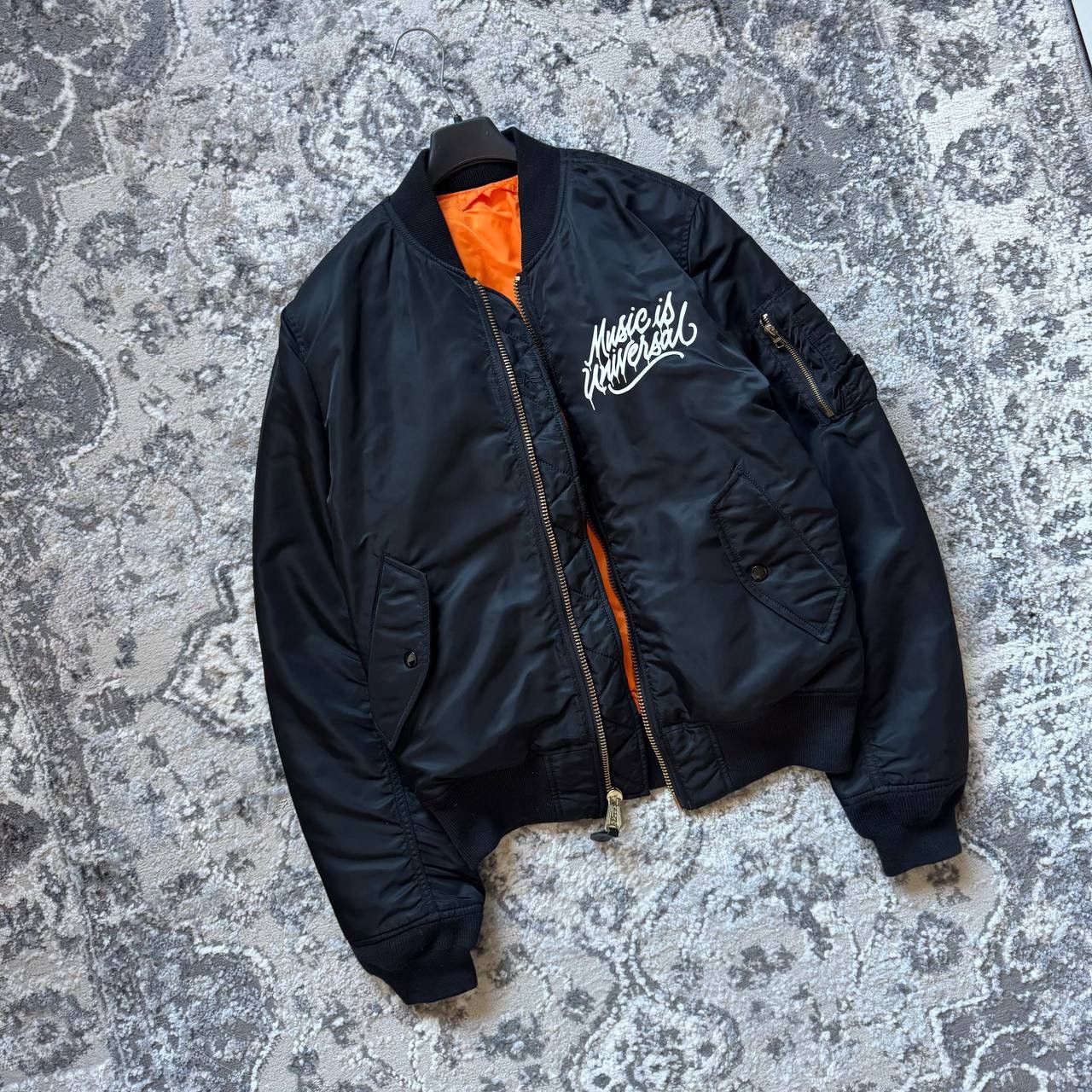 Alpha Industries Alpha Industries Graffiti Reversible MA 1 Bomber Jacket Size US M / EU 48-50 / 2 - 4 Thumbnail