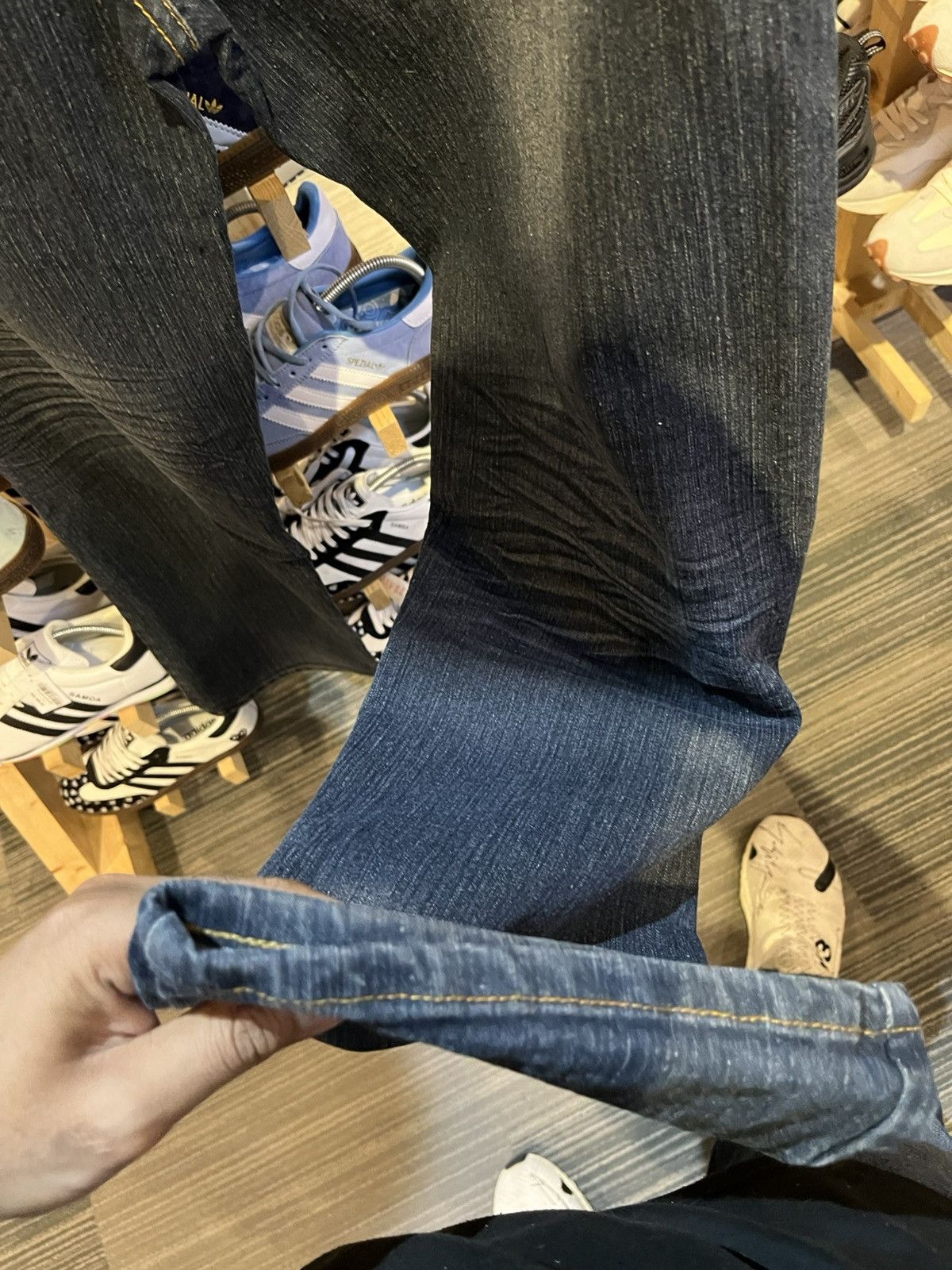 Japanese Brand Italy Expose Fashion Jeans Size US 35 - 5 Thumbnail