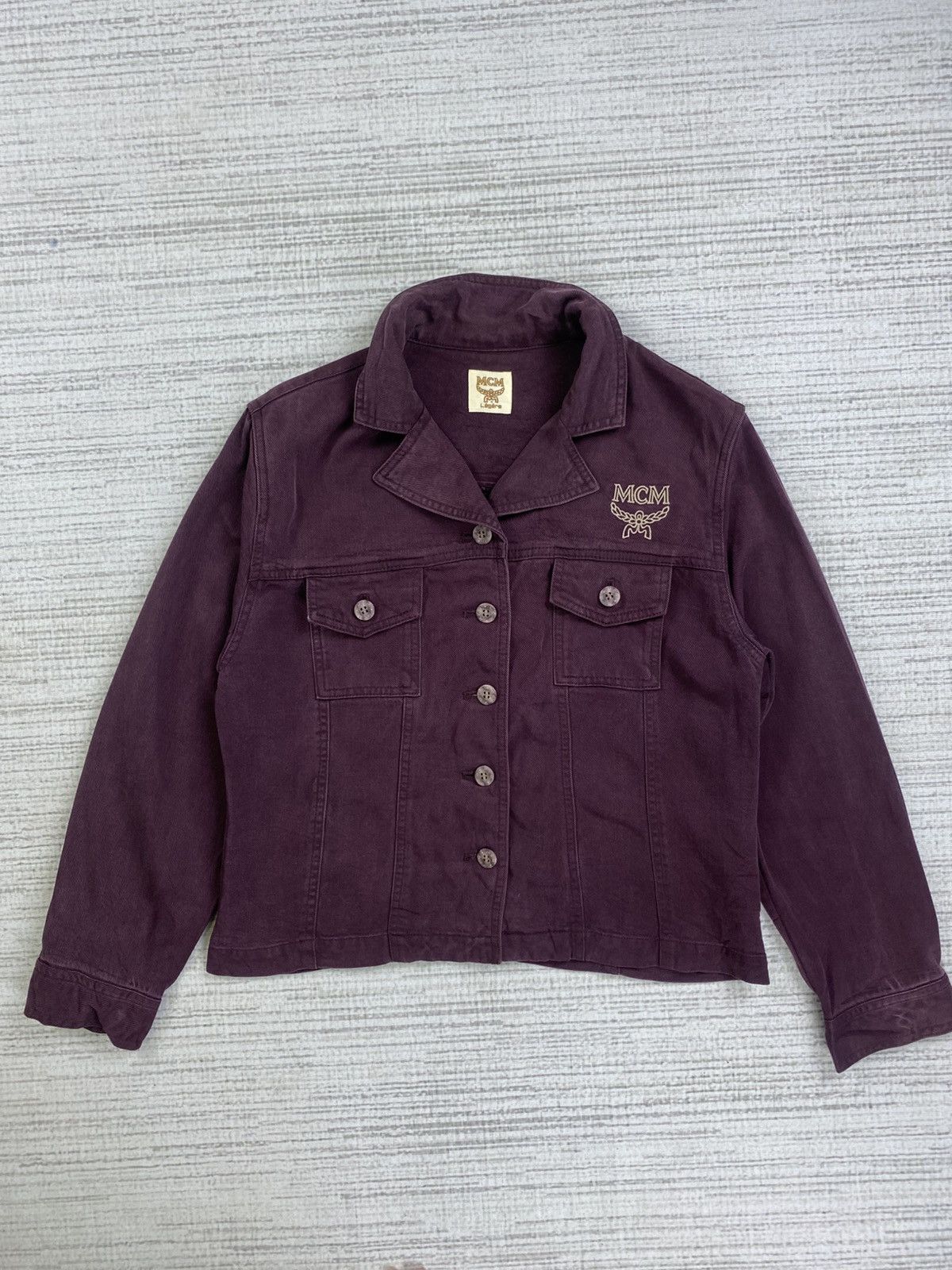 MCM 🔥 MCM Legere Embroidery Logo Cropped Jacket Size US M / EU 48-50 / 2 - 1 Thumbnail