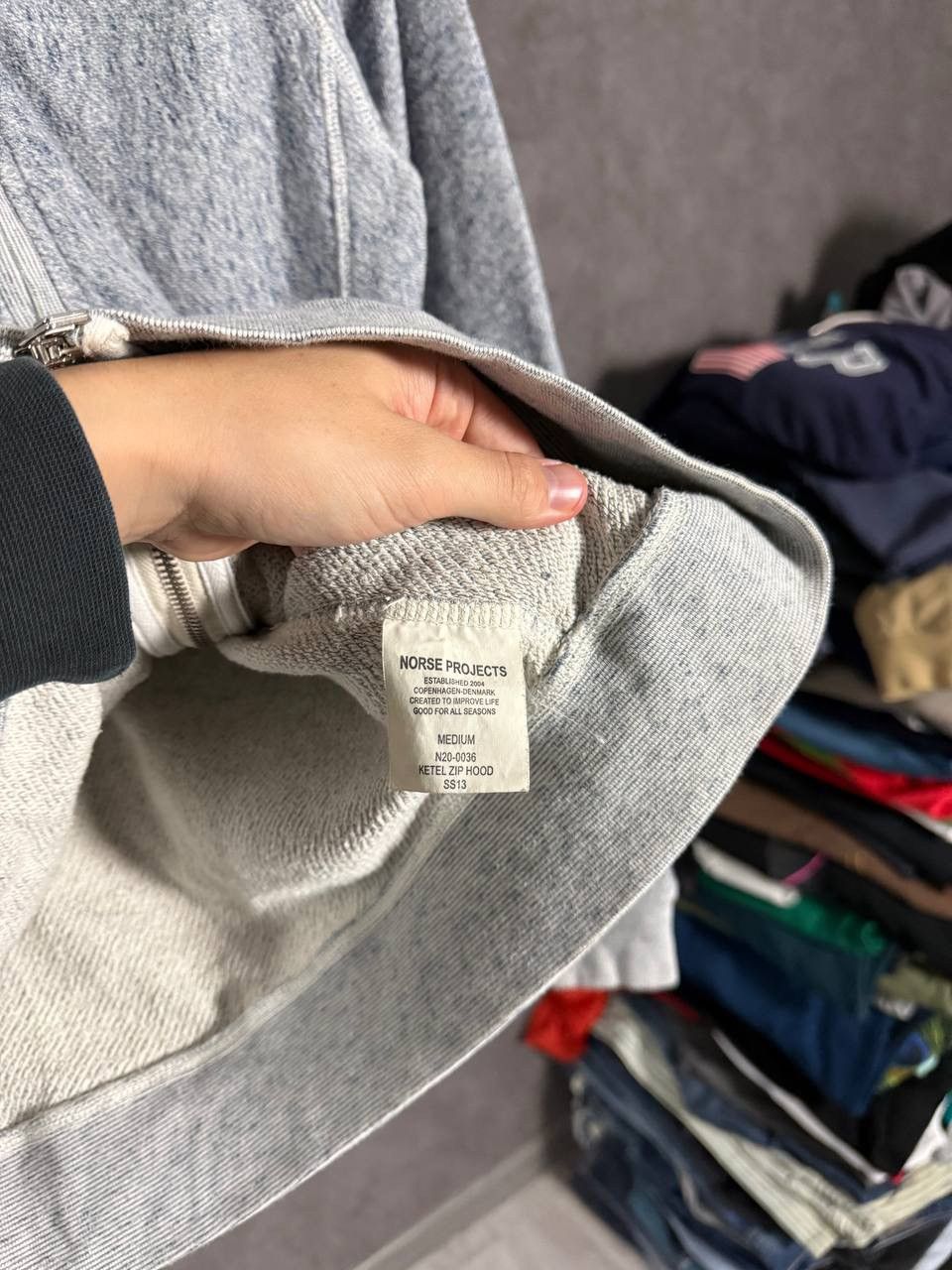 Norse Projects Norse Project designer zip hoodie Size US M / EU 48-50 / 2 - 4 Thumbnail
