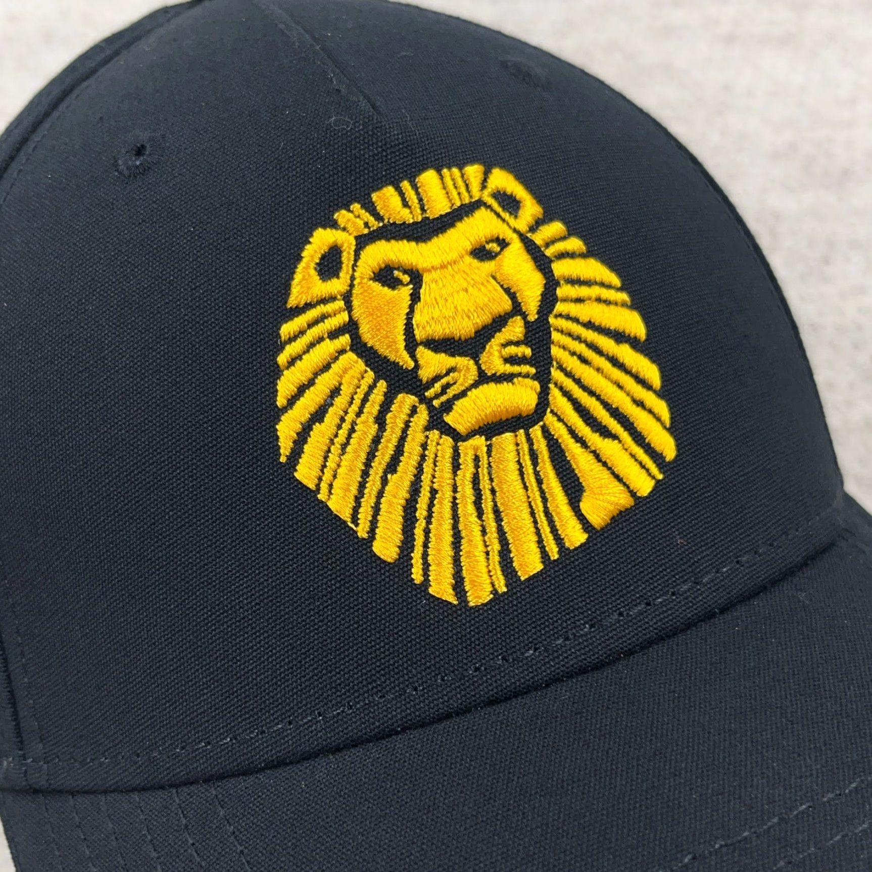 Disney Disney The Lion King Hat Cap Strap Back Adjustable Adult One Size Black Twill Baseball Cap Men Casual Vintage-Style 90s Retro Cartoon Logo Size ONE SIZE - 4 Thumbnail