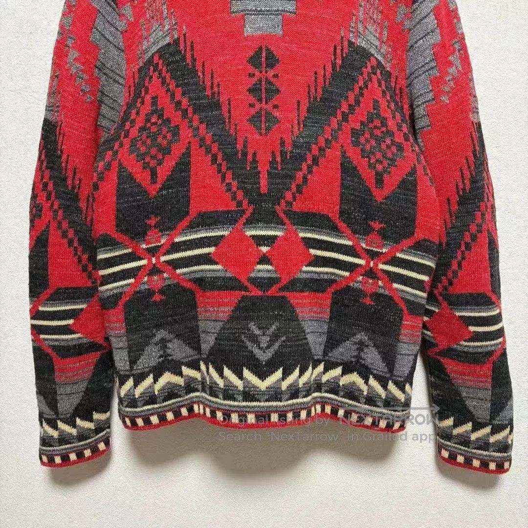 RRL Ralph Lauren RALPH LAUREN RRL Indian Totem Cardigan. Size US M / EU 48-50 / 2 - 5 Thumbnail