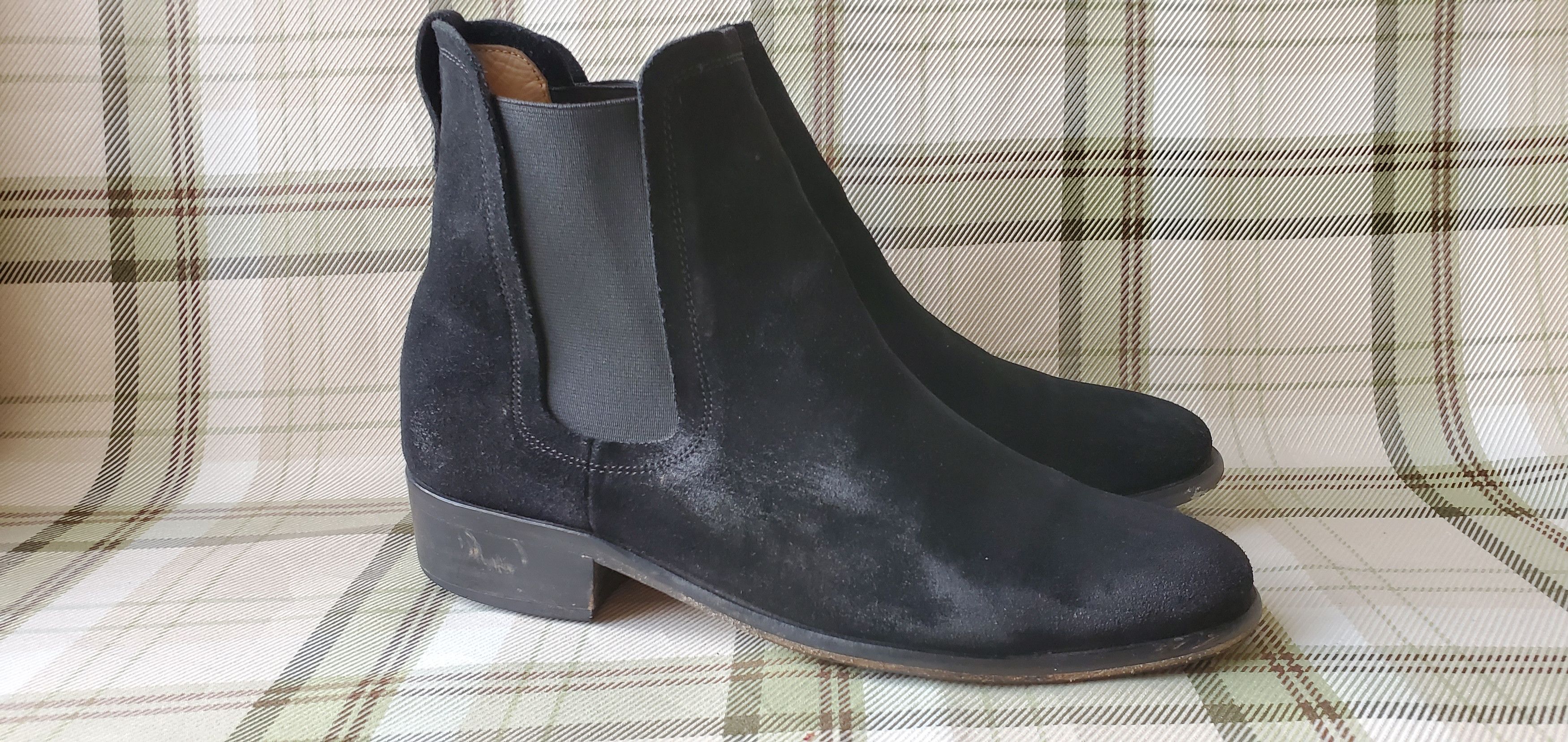 Other Fairfax Favor Black Suede Chelsea Boots Size US 9 / IT 39 - 2 Thumbnail